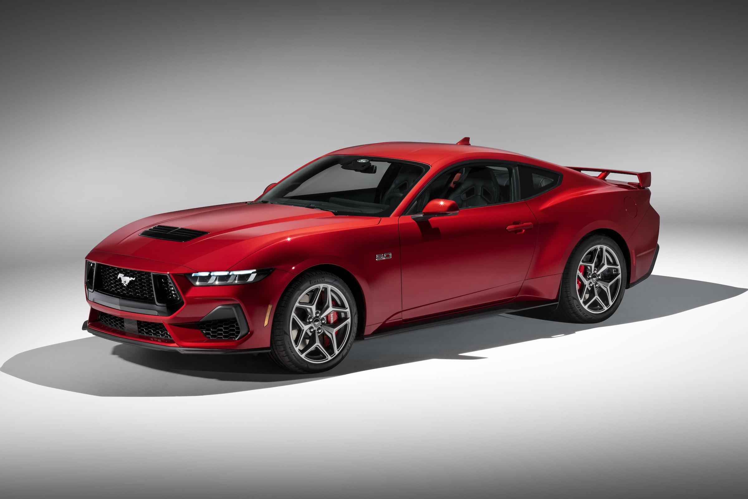 S650 Mustang Every 2024 Ford Mustang Color Everywhere All At Once Mustang_Rapid_Red