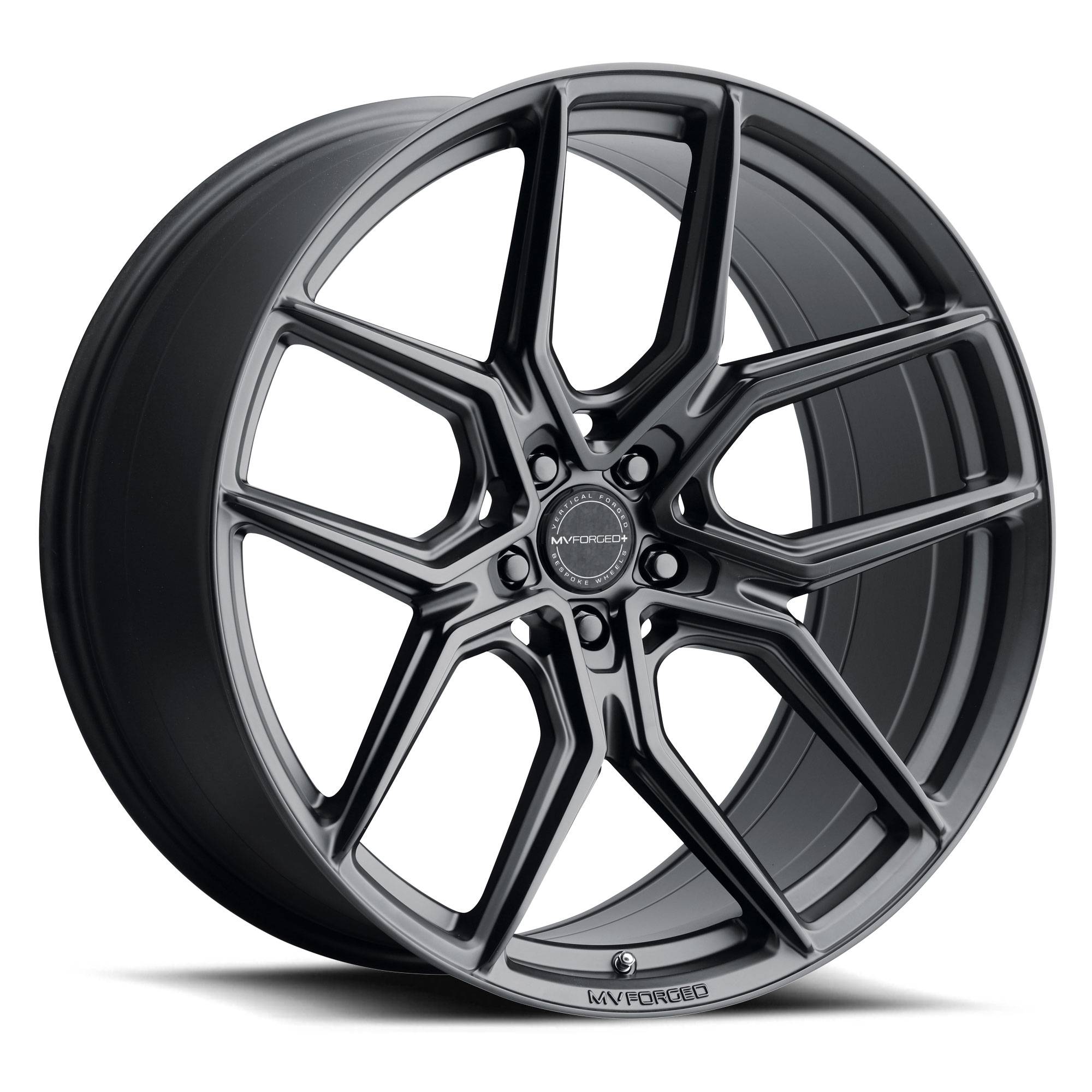 S650 Mustang New MVFORGED+ MVF5 MVF40 Vertical Forged - Wheel Designers mv-forged-wheel-5lug-matte-black-22x10-2000