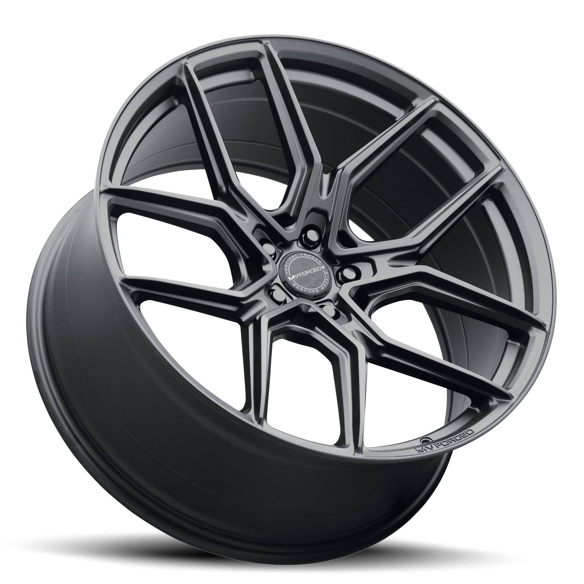 S650 Mustang New MVFORGED+ MVF5 MVF40 Vertical Forged - Wheel Designers mv-forged-wheel-5lug-matte-black-22x10-lay-2000