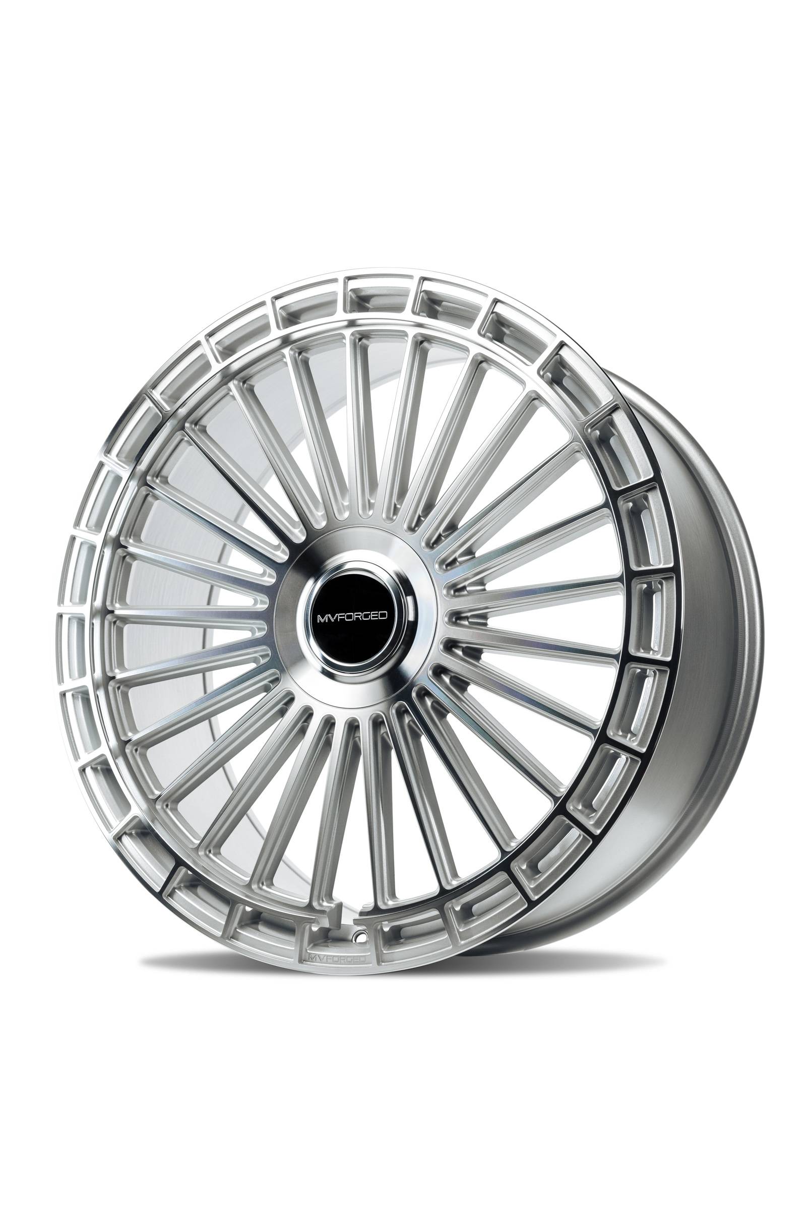 S650 Mustang New MVFORGED+ MVF5 MVF40 Vertical Forged - Wheel Designers MVF-40-Silver-9