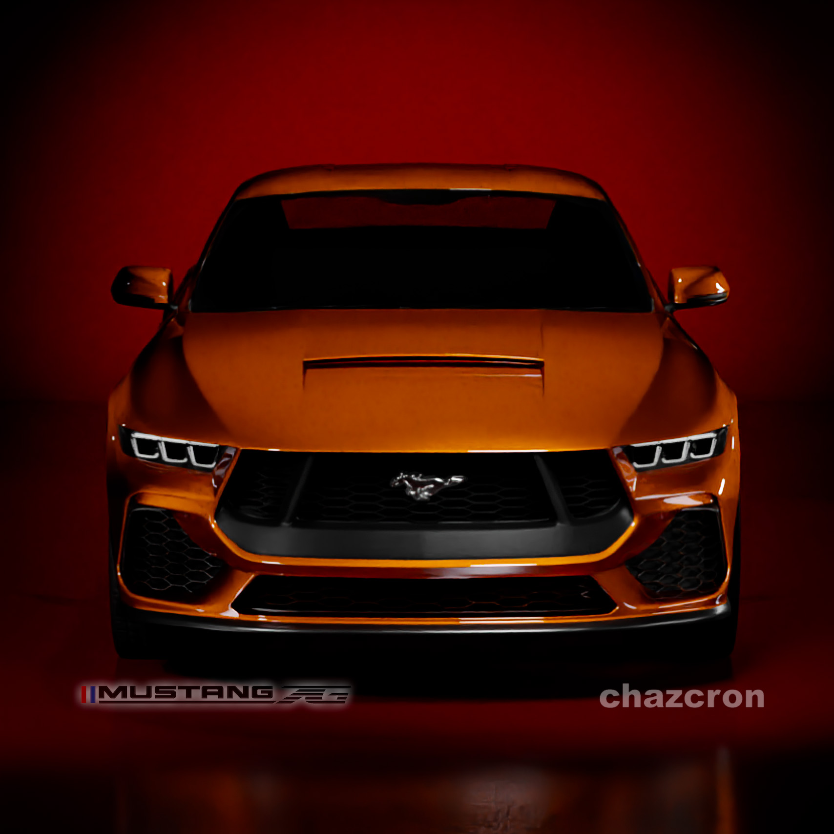 S650 Mustang chazcron weighs in... 7th gen 2023 Mustang S650 3D model & renderings in several colors! o-face-