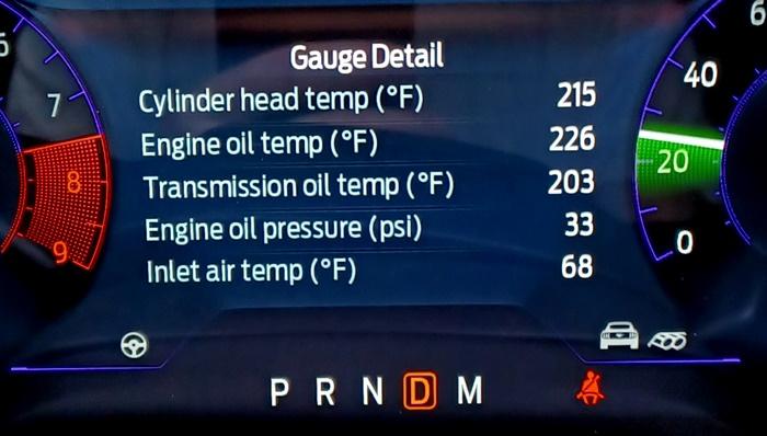 S650 Mustang Let's see your Gauge Details, What is Normal? oil tem
