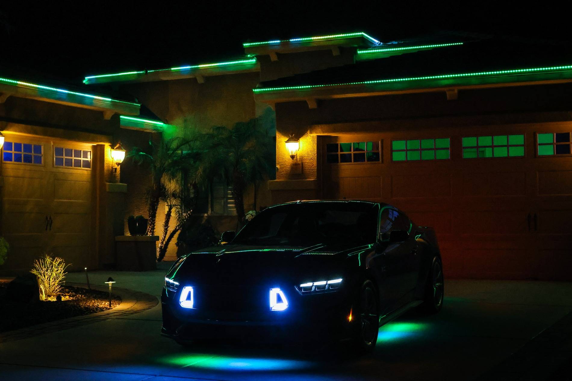S650 Mustang Happy Saint Patricks Day! OUTSIDE