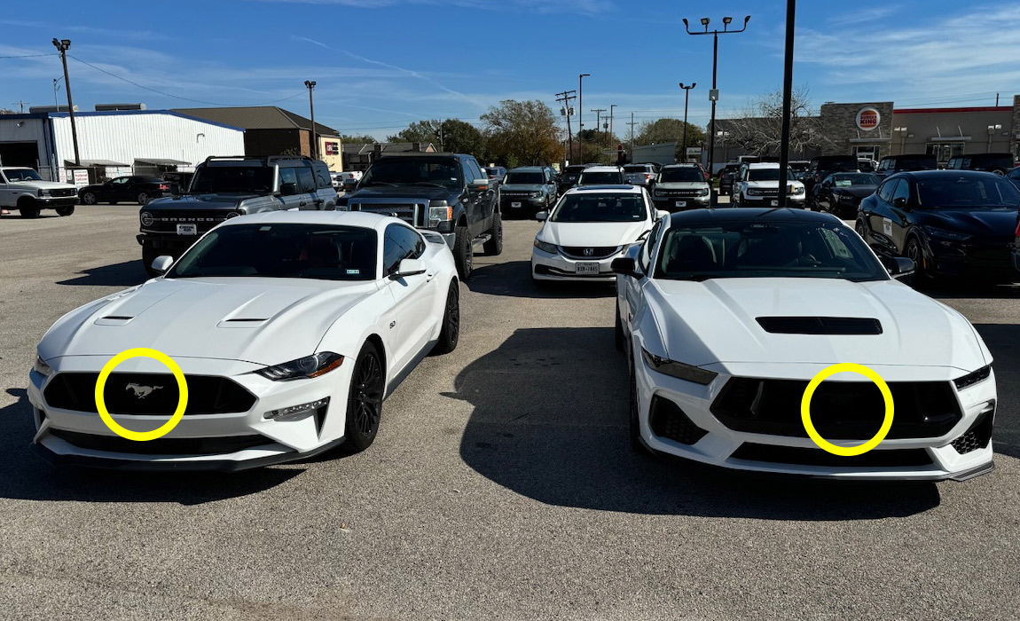 S650 Mustang Official OXFORD WHITE Mustang S650 Thread OW-Black-Pack-Front-Badge