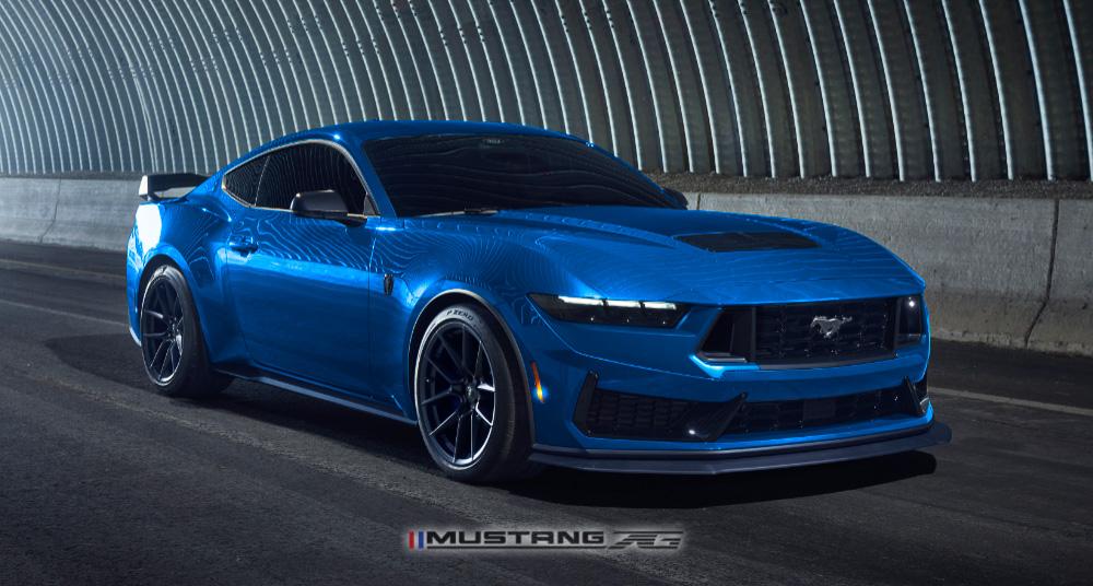 S650 Mustang Dark Horse Mustang in more colors - renderings paintedblue