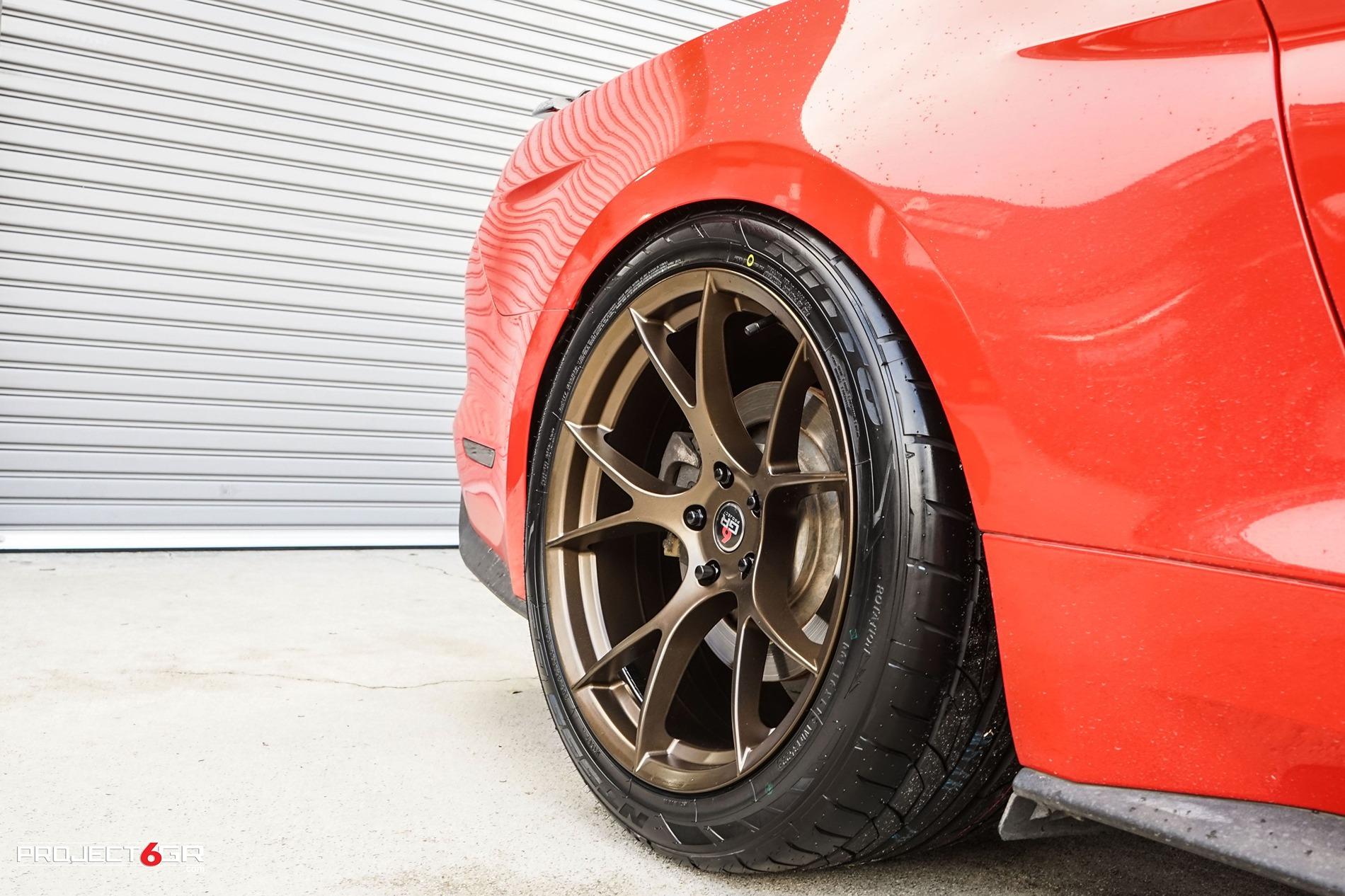 S650 Mustang Official - Project6GR Wheels For Your S650 Mustang And Dark Horse project-6gr-10-ten-red-mustang-bronze-wheels-07