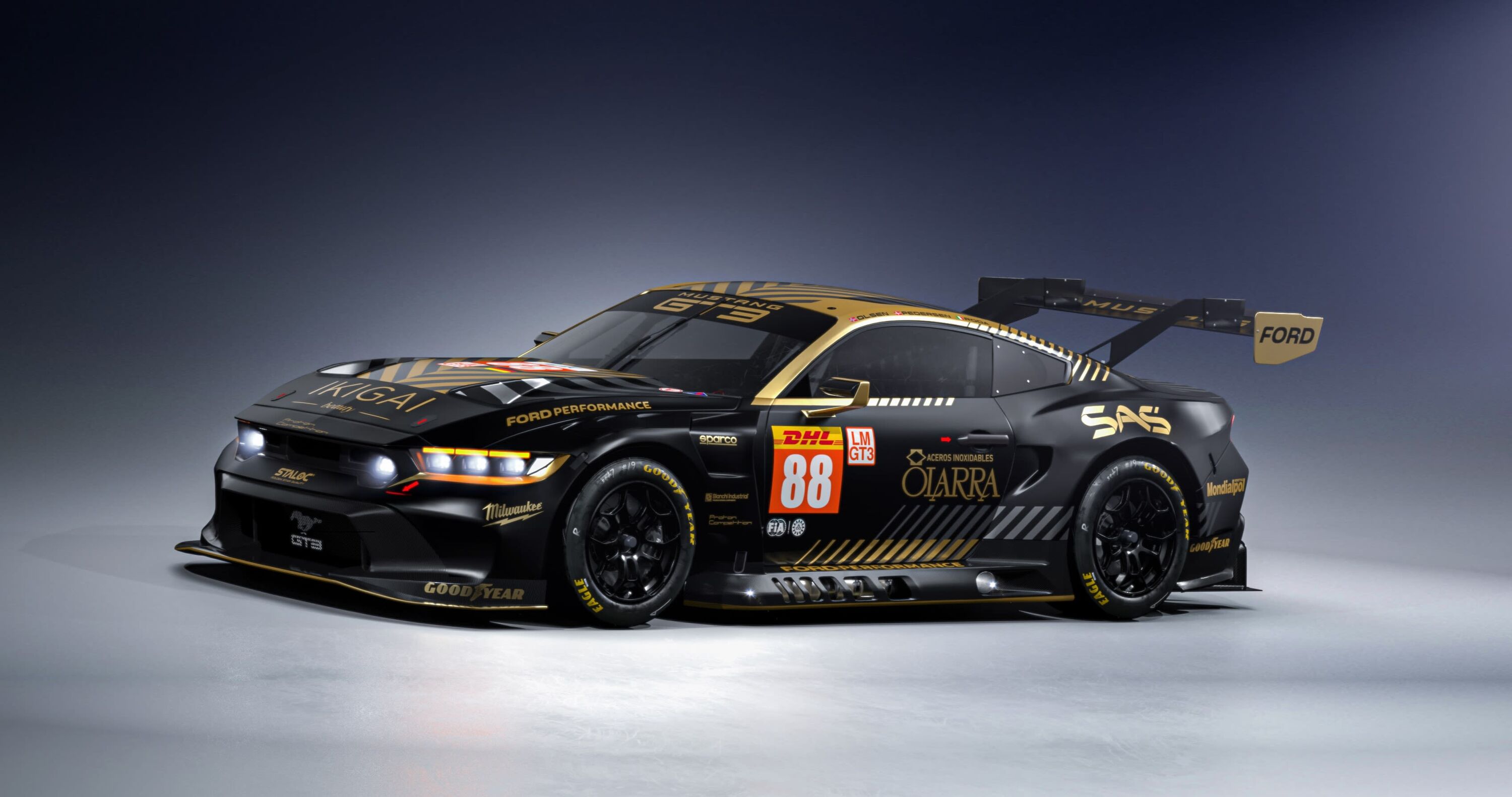 S650 Mustang Mustang GT3 Debuts New Livery for Proton Competition IMSA and WEC Car proton-88-car-1_crop-3390x1788