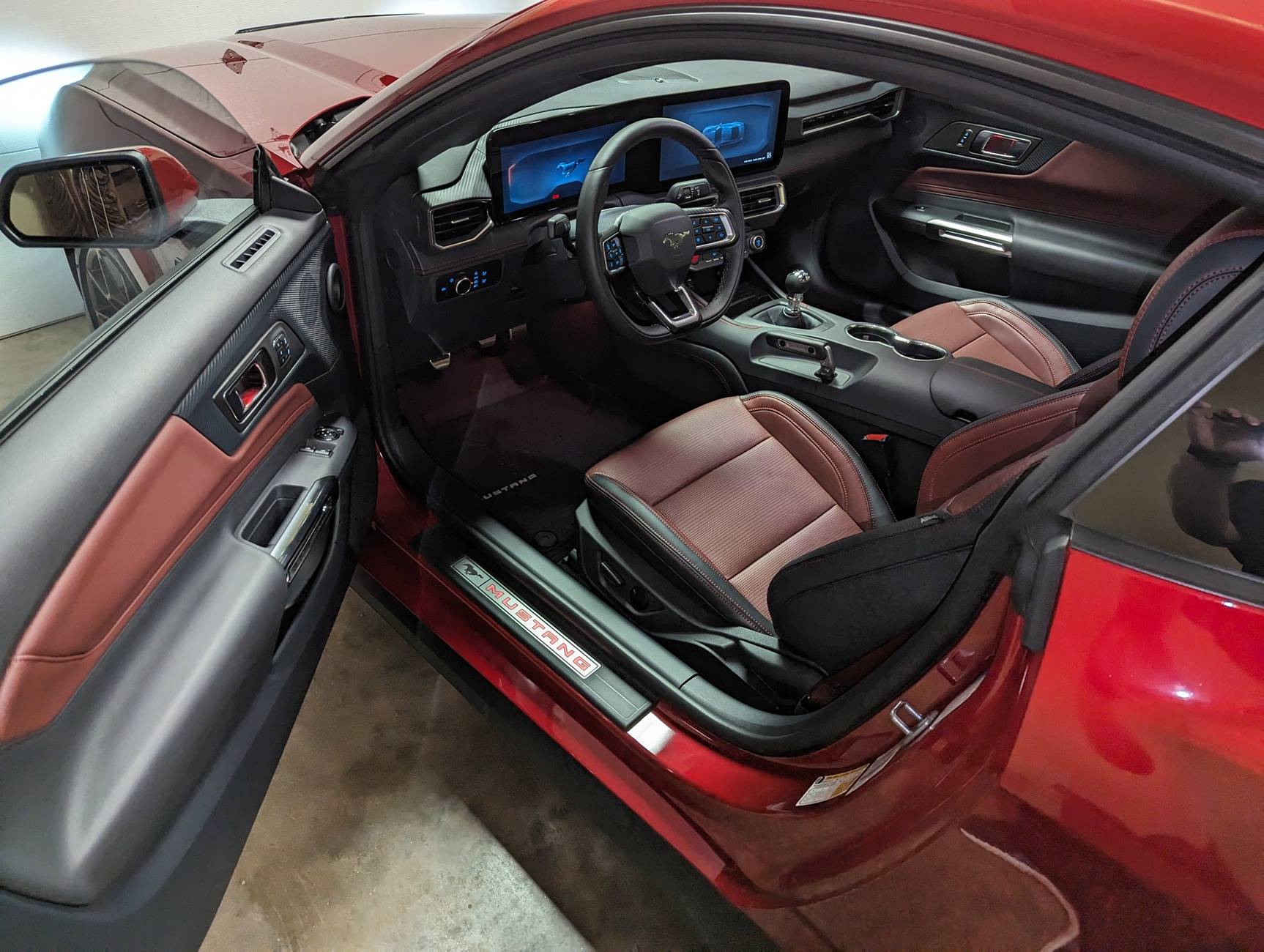 S650 Mustang 2024 GT Premium on lot. PXL_20231114_004606588