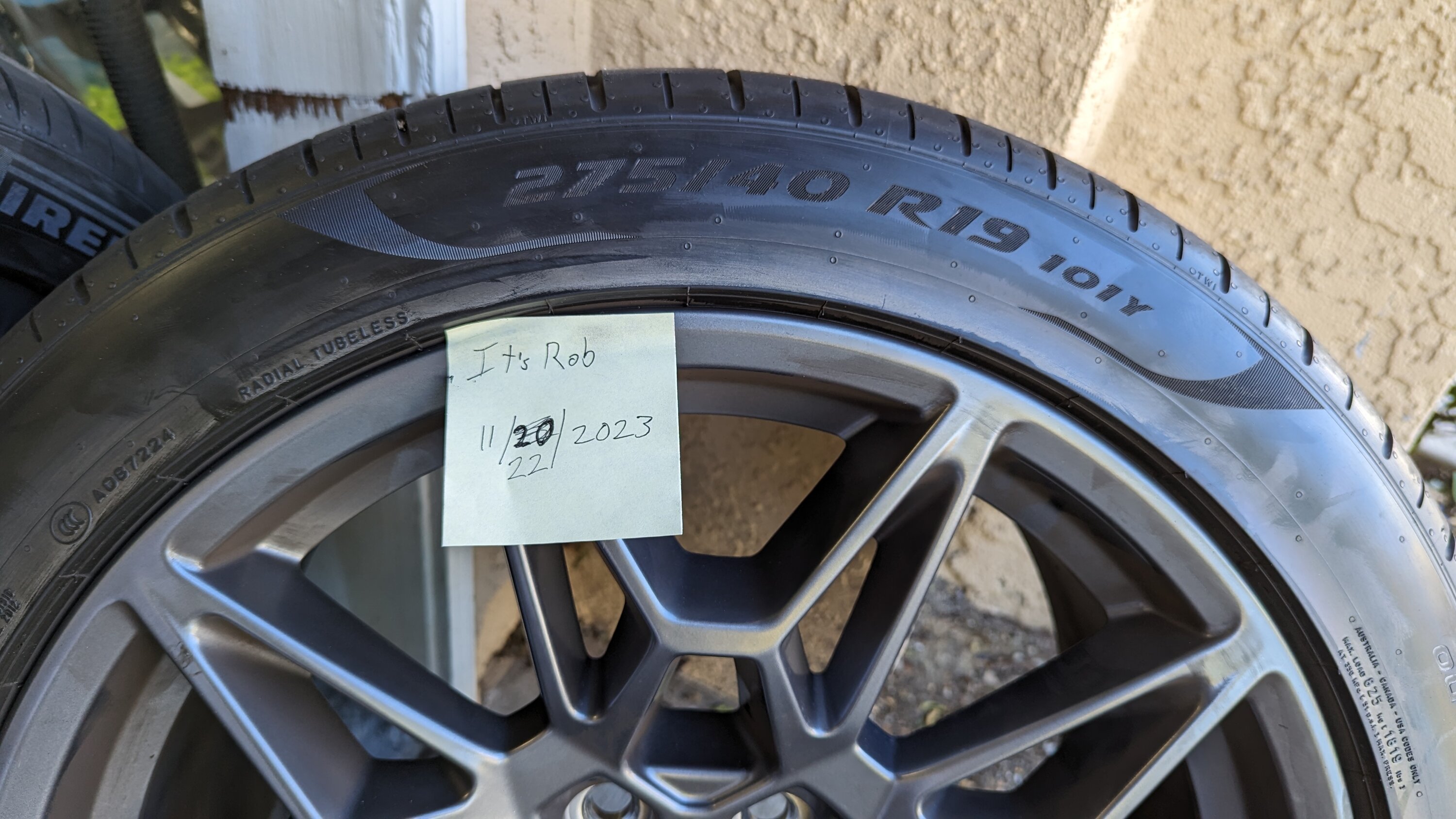 S650 Mustang 2024 mustang Pirelli PZero tires(PZ4) $500 pxl_20231122_192545815-jpg-