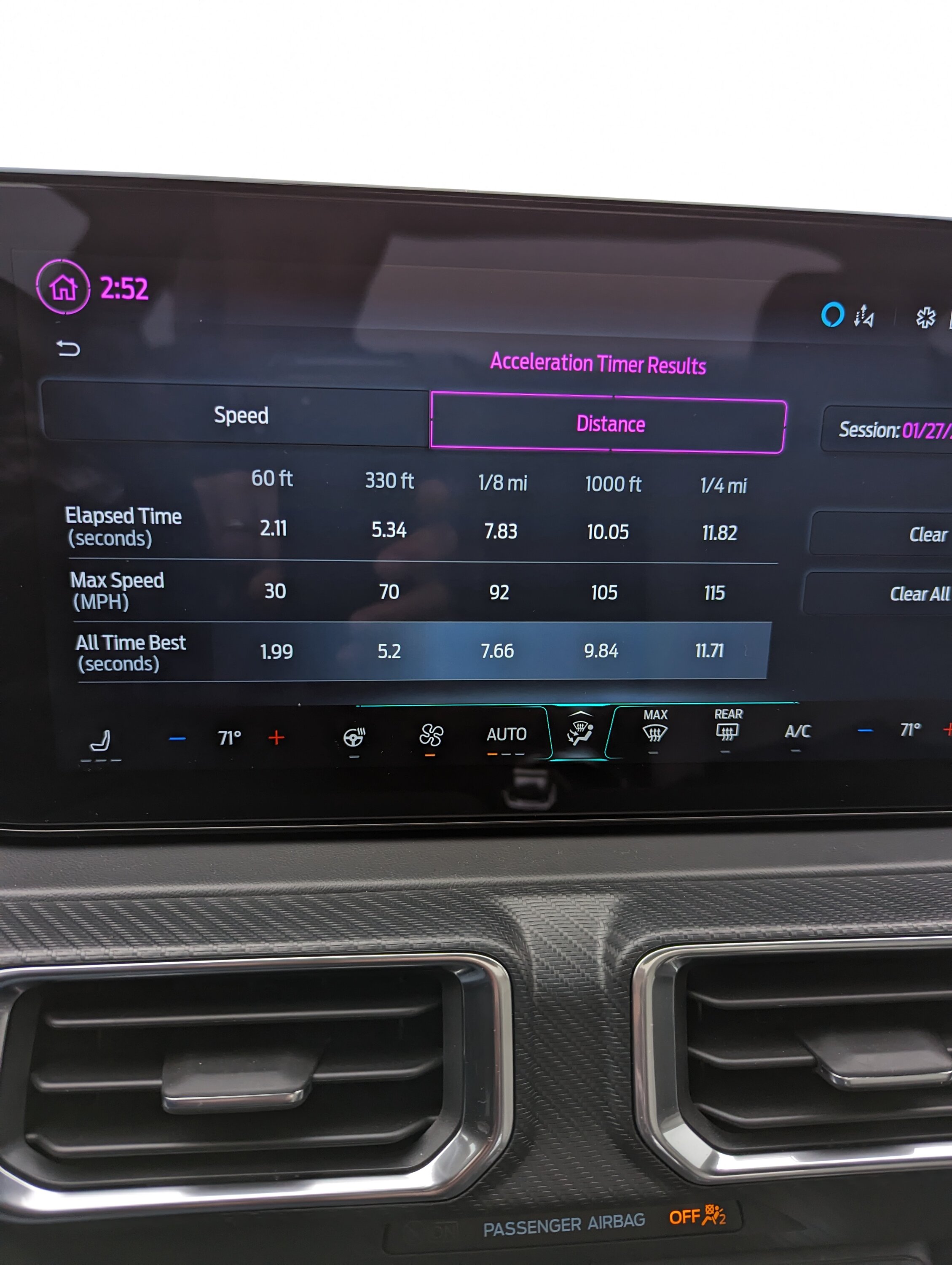 S650 Mustang How Accurate are the Track App Times PXL_20240127_205221056