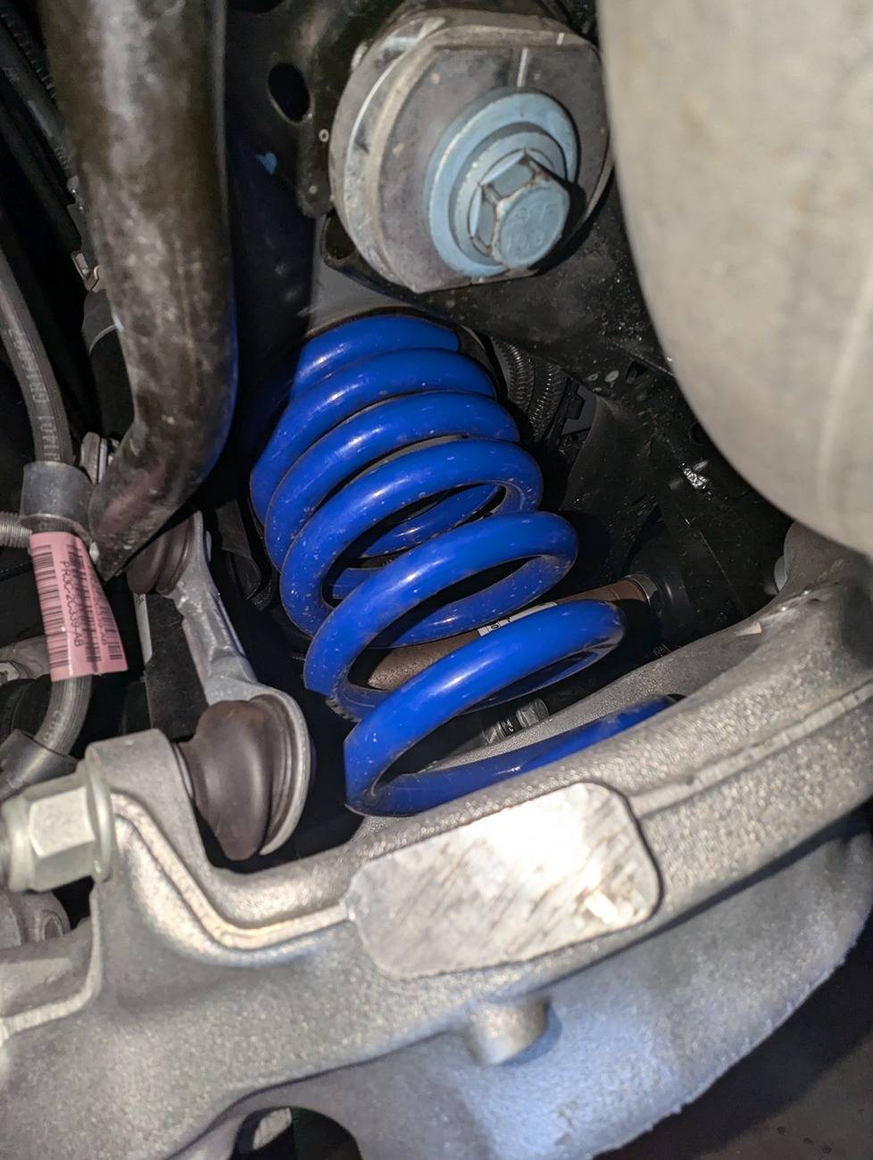 S650 Mustang Rear ride height with lowering springs still too high PXL_20240926_210248991