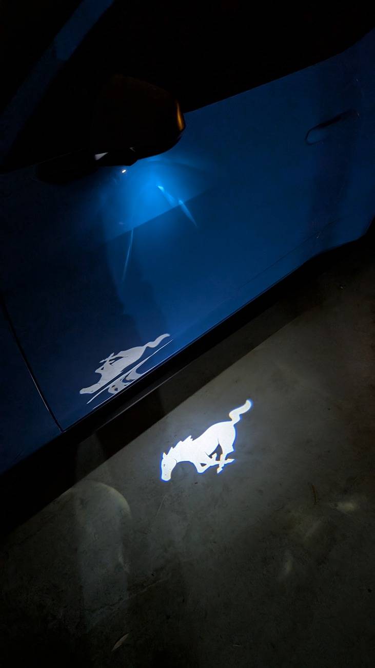 S650 Mustang Dark Horse Puddle Lamps PXL_20241023_083529220