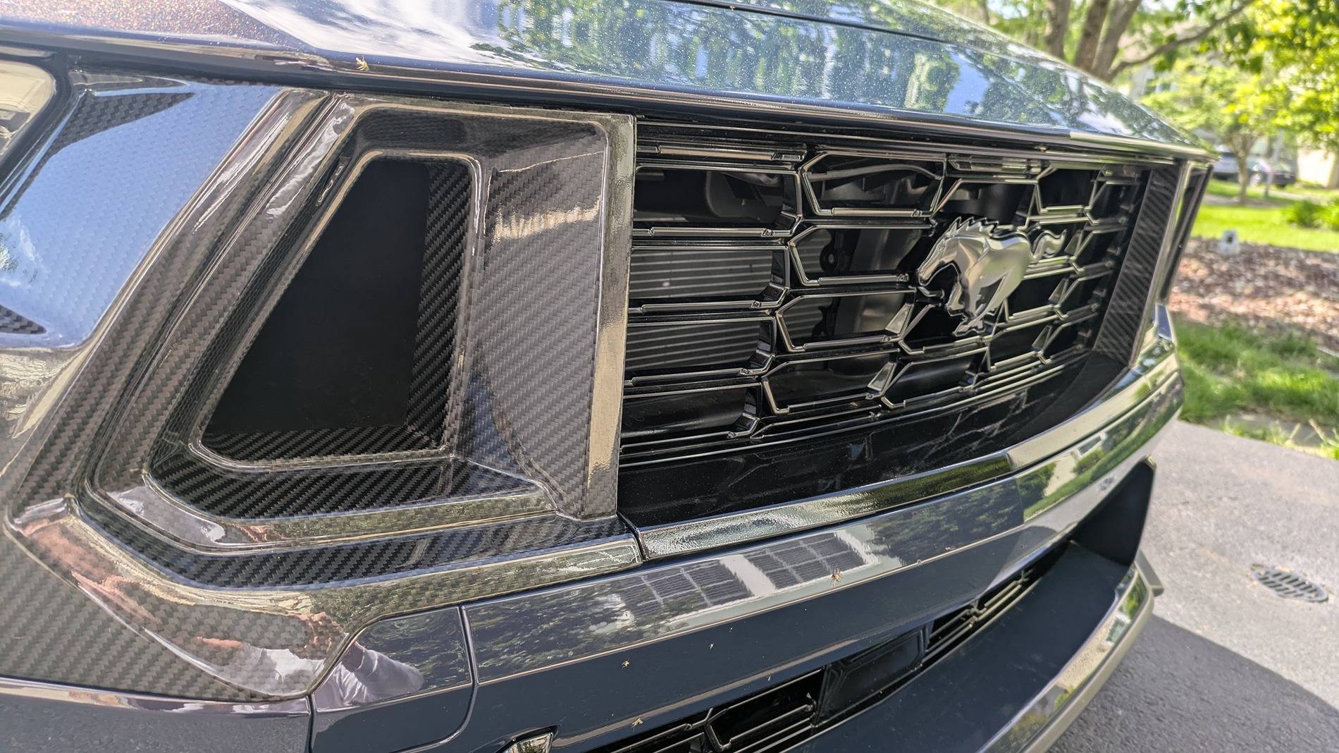 S650 Mustang Dark Horse with Steeda H pipe and Vibrant 12 inch Resonators PXL_20250525_144346140