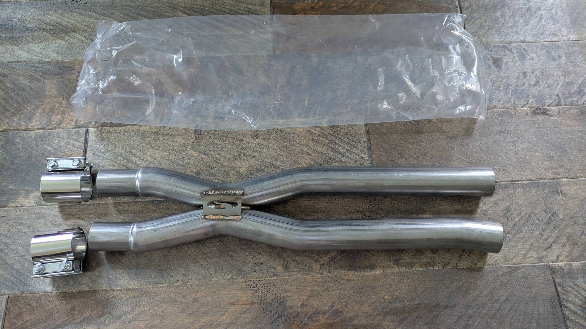 S650 Mustang NEW Steeda X-Pipe $200 PXL_20250612_164913810