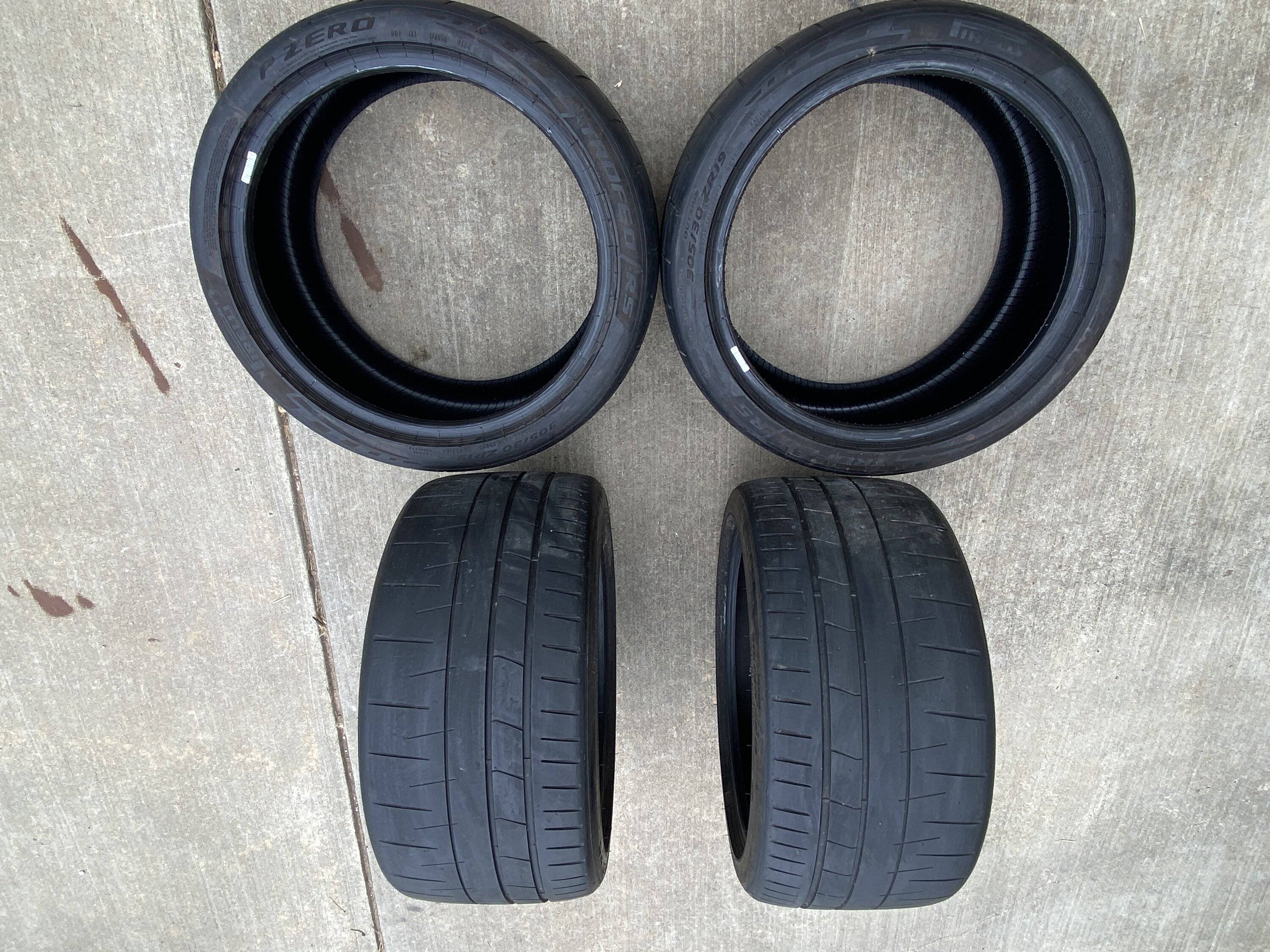 S650 Mustang Pirelli Trofeo RS Tires 305/30 & 315/30-19 — 369 miles PZ 4.JPG