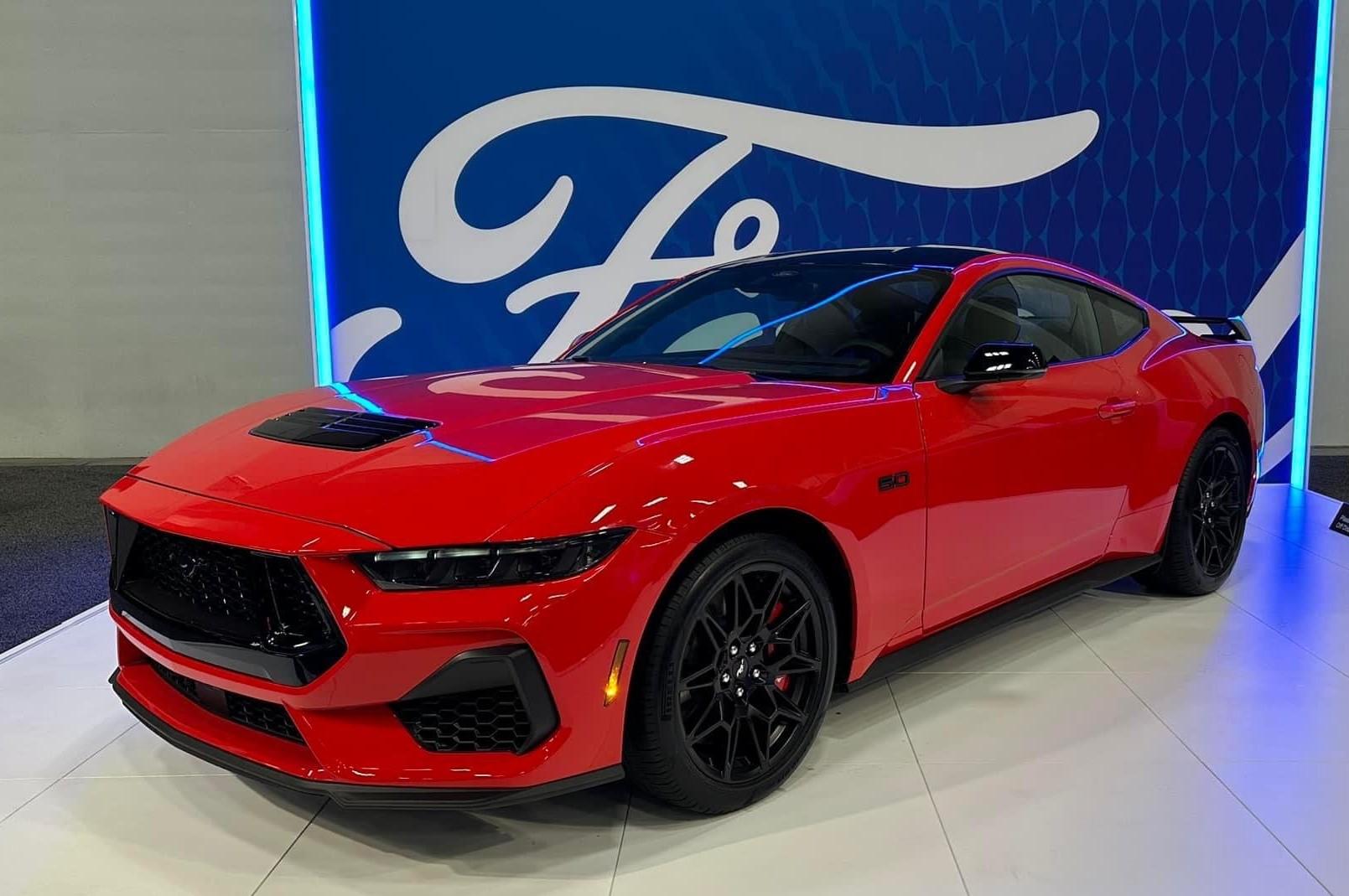 S650 Mustang 2024 Mustang will begin delivery in Australia earlier than expected Race Red 2