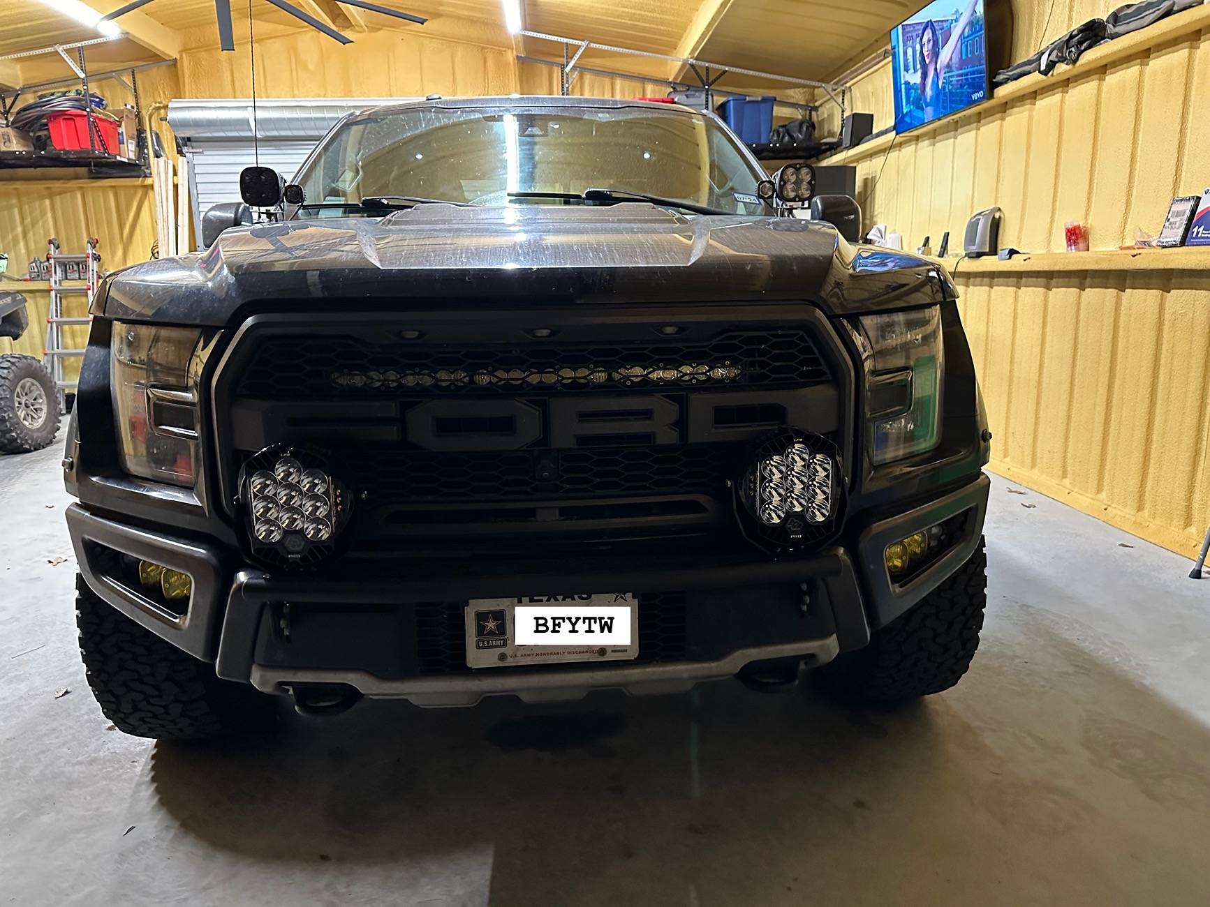 S650 Mustang Fog lights with 15000 lumens raptorlp9s