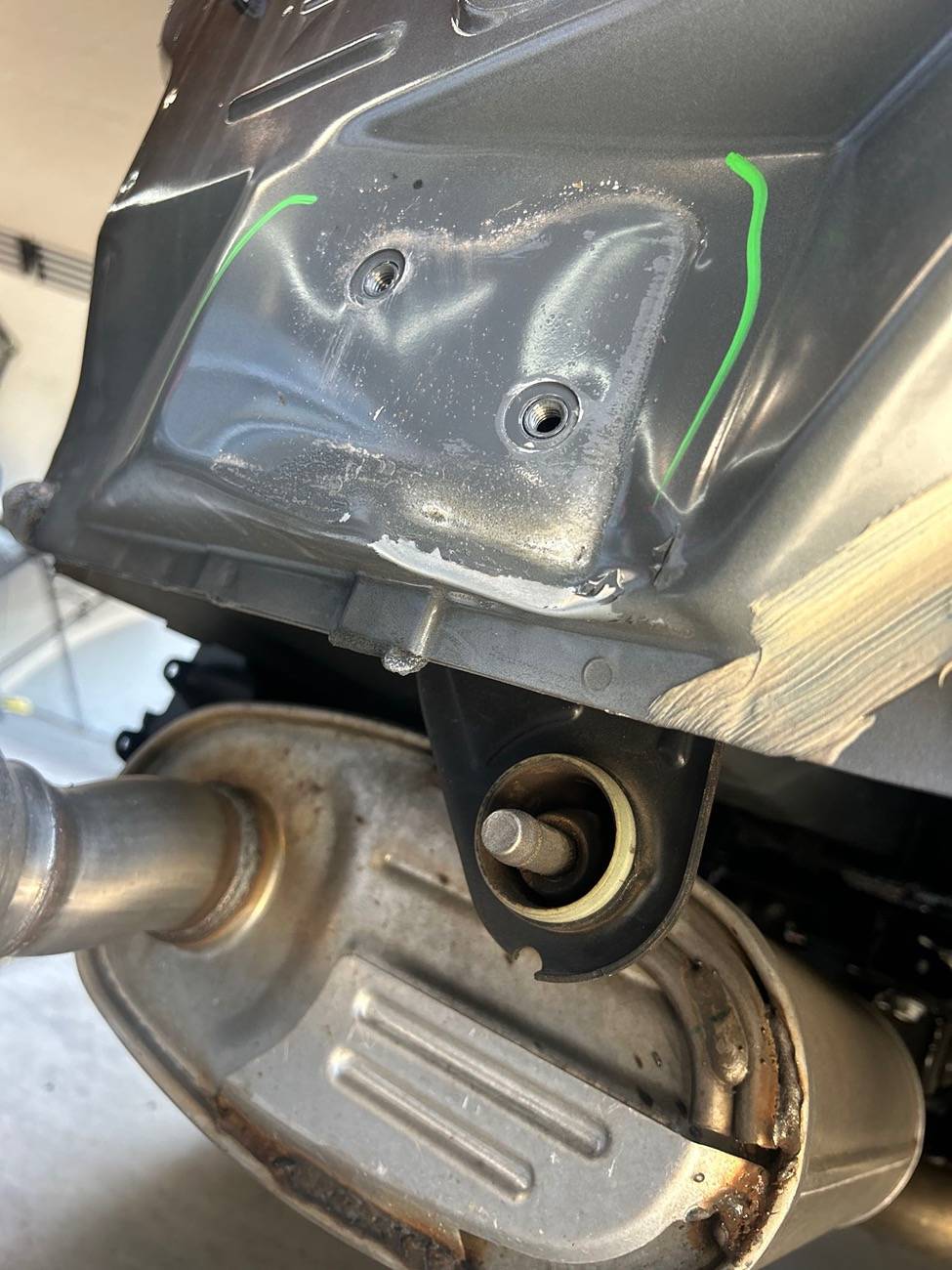 S650 Mustang Got into a hit and run, insurance estimates at $4700 damages, body shop is $7600. I want to get it fixed. How does the repair process work? rear body..reinforment_03