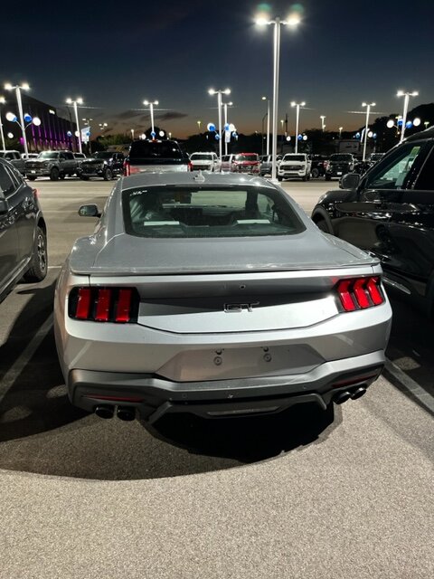 S650 Mustang Silver Bullet delivered this evening rear