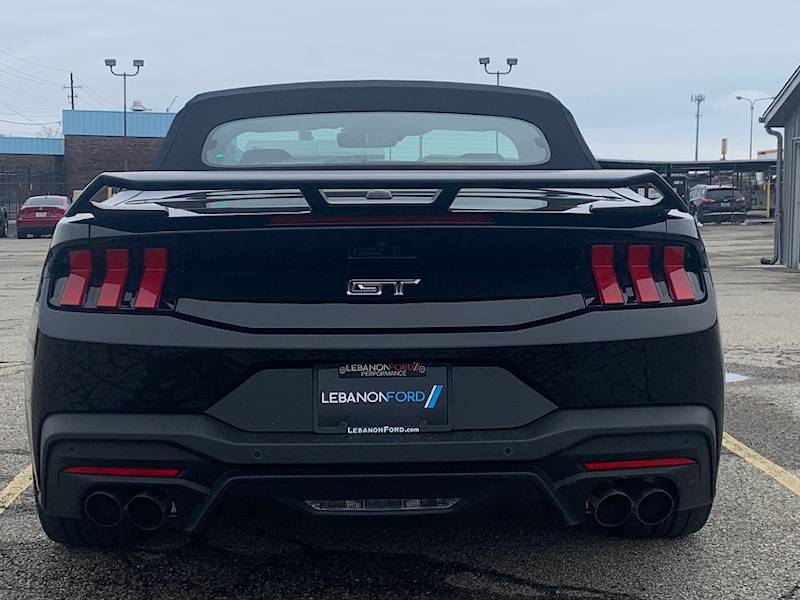 S650 Mustang Convertible Spoiler Options Rear