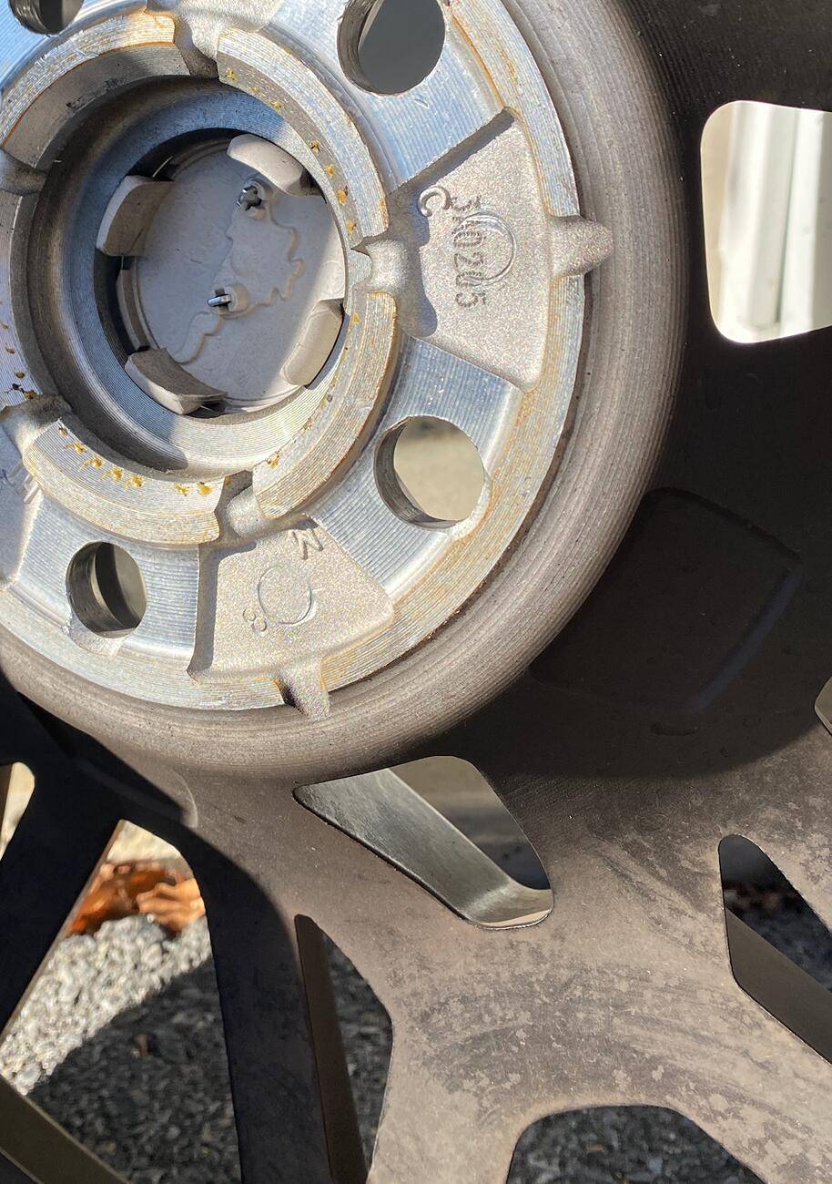 S650 Mustang Wheel Spacers!! Rear Passenger Inner Wheel