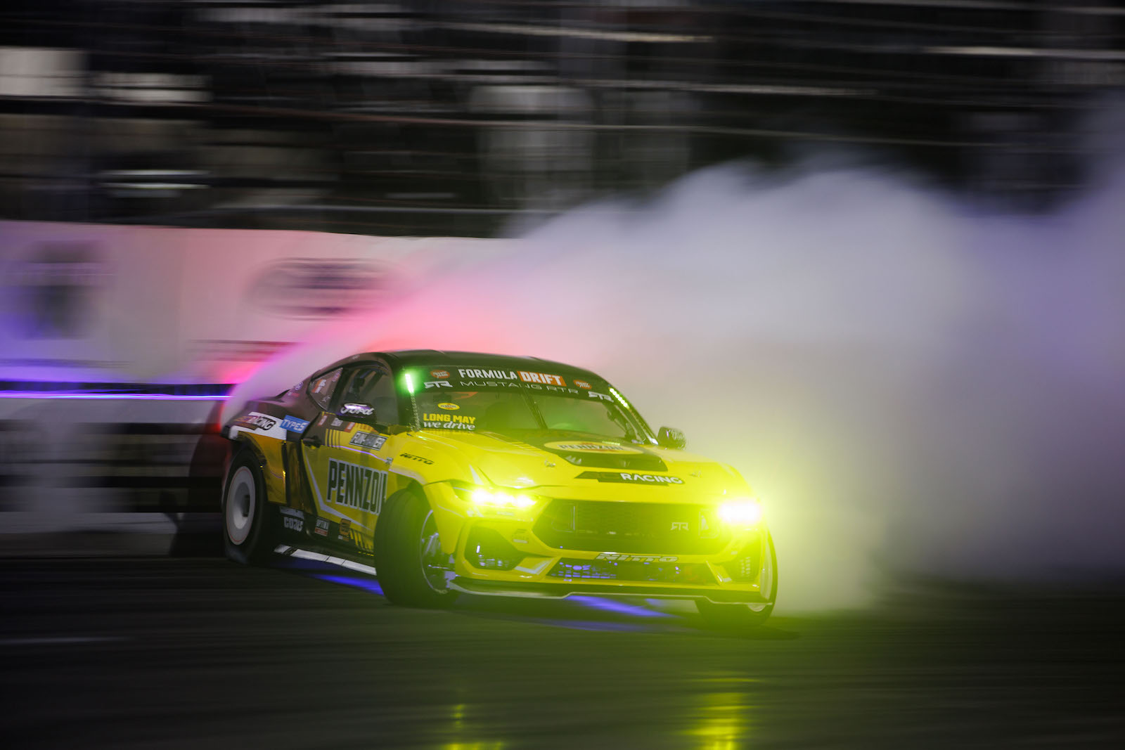 S650 Mustang Ford and RTR Victorious in 7th Generation Mustang at 2023 Formula Drift Championship {filename}