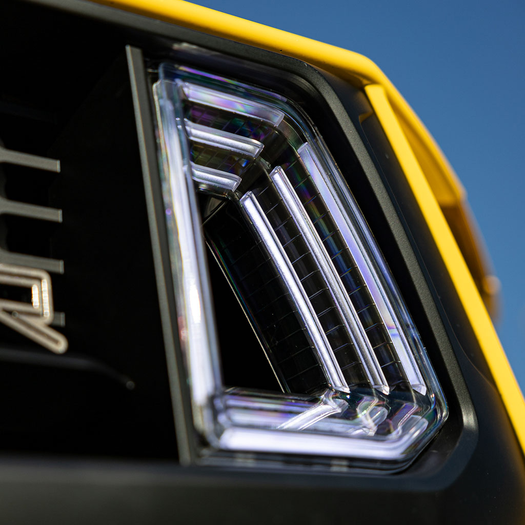 S650 Mustang RTR Upper Grille w/ LED Air Intakes // NOW AVAILABLE! RTR-Upper-Grille-LED-Detail