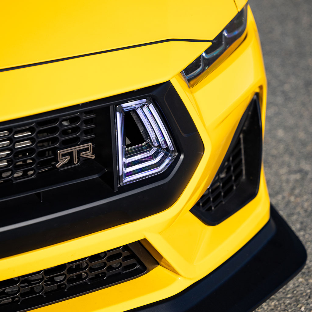 S650 Mustang RTR Upper Grille w/ LED Air Intakes // NOW AVAILABLE! RTR-Upper-Grille-Updated-On-Car-2