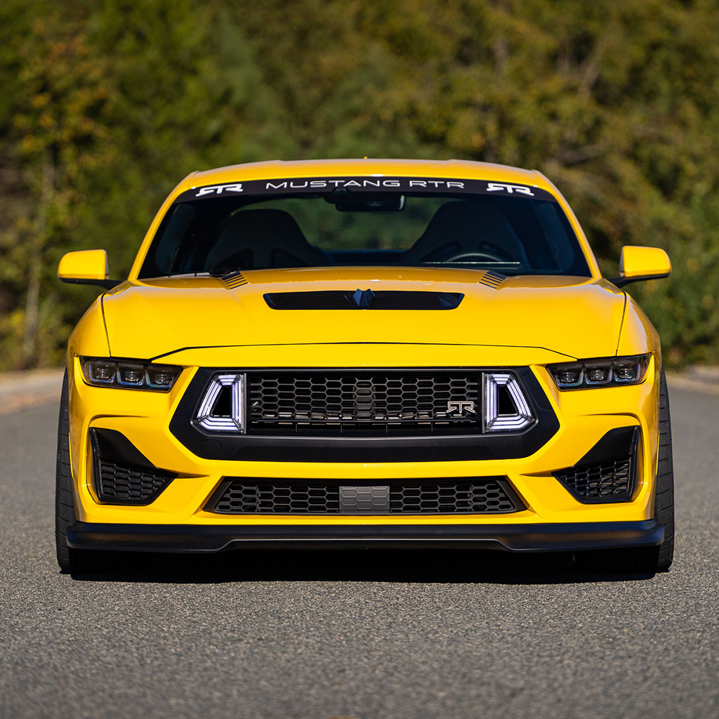 S650 Mustang RTR Upper Grille w/ LED Air Intakes // NOW AVAILABLE! RTR-Upper-Grille-Updated-On-Car