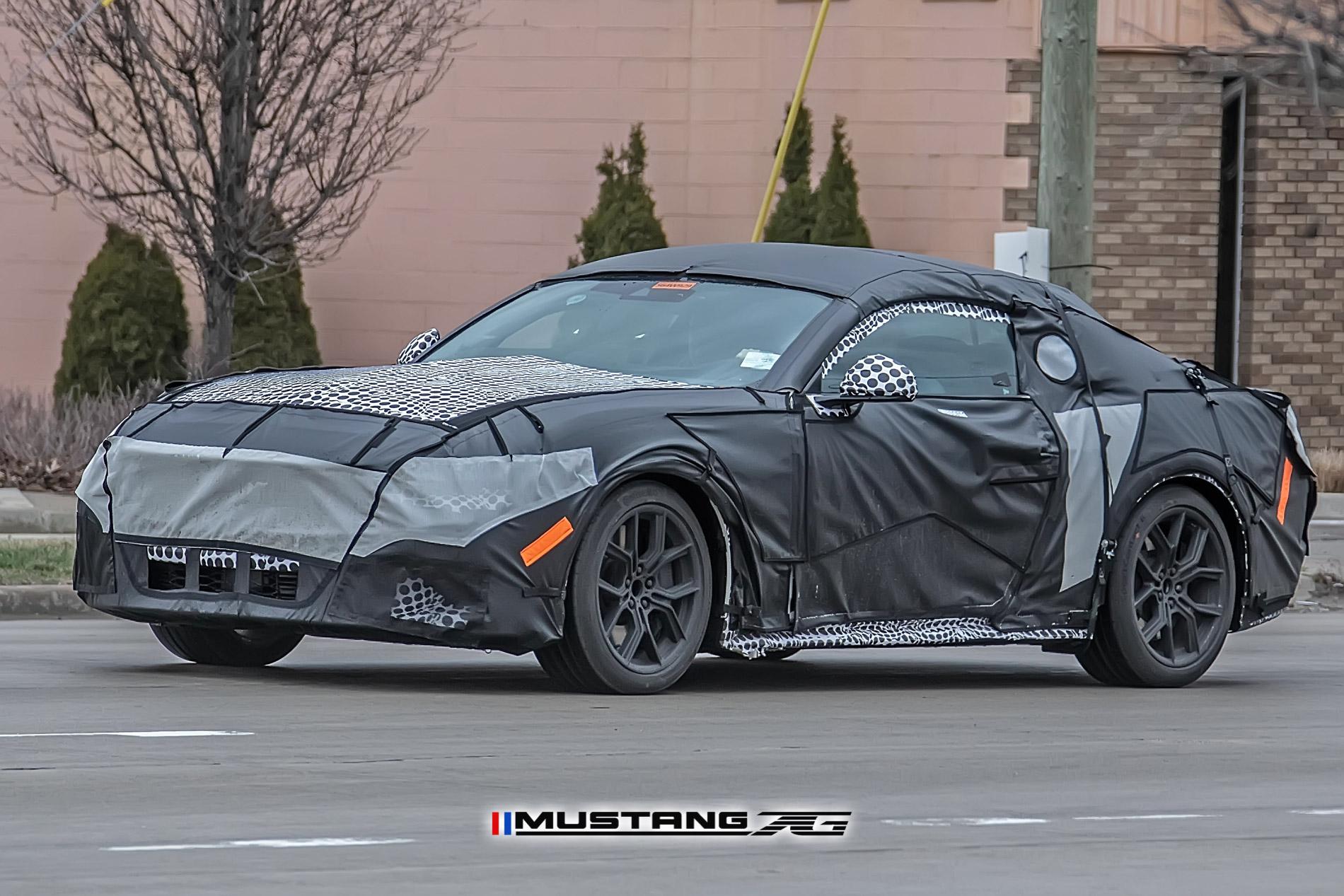 S650 Mustang S650 Mustang INTERIOR First Look Spyshots! + More Exterior Shots S650 2023 Mustang EcoBoost Interior Spyshot 12