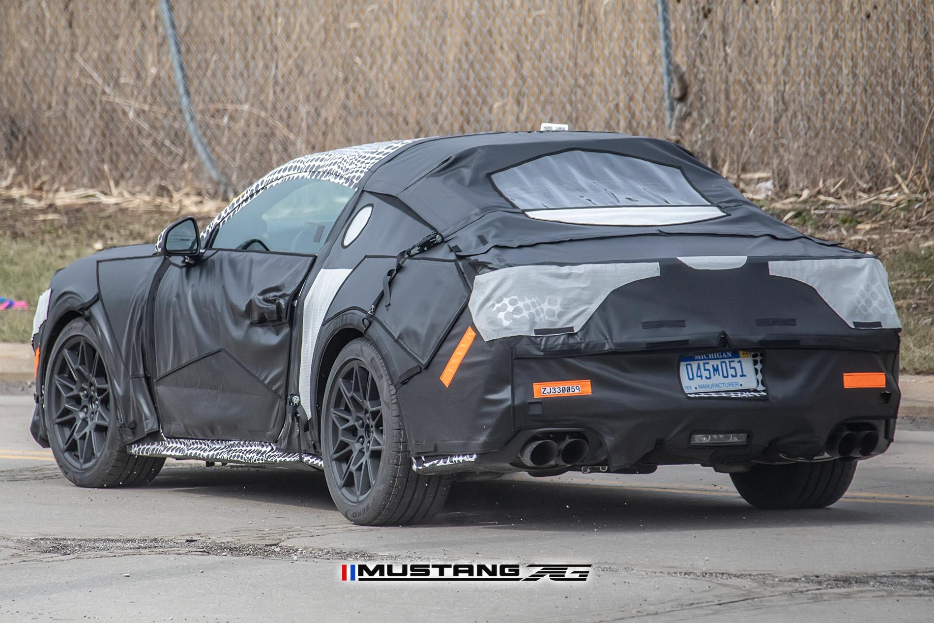 S650 Mustang S650 Mustang INTERIOR First Look Spyshots! + More Exterior Shots S650 2023 Mustang EcoBoost Interior Spyshot 24