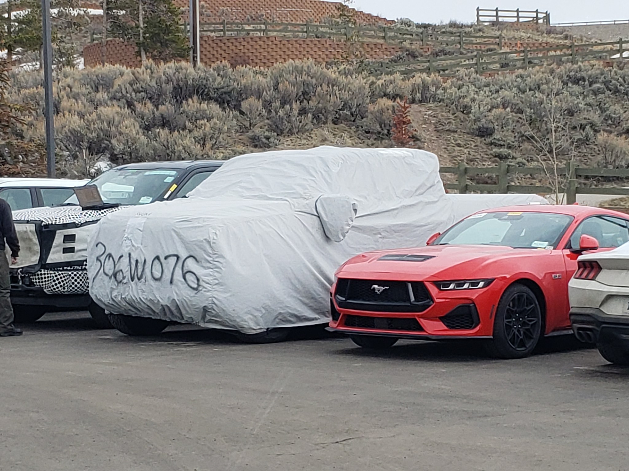 S650 Mustang S650 Mustang global-market prototypes testing in Colorado S650 Camo 2