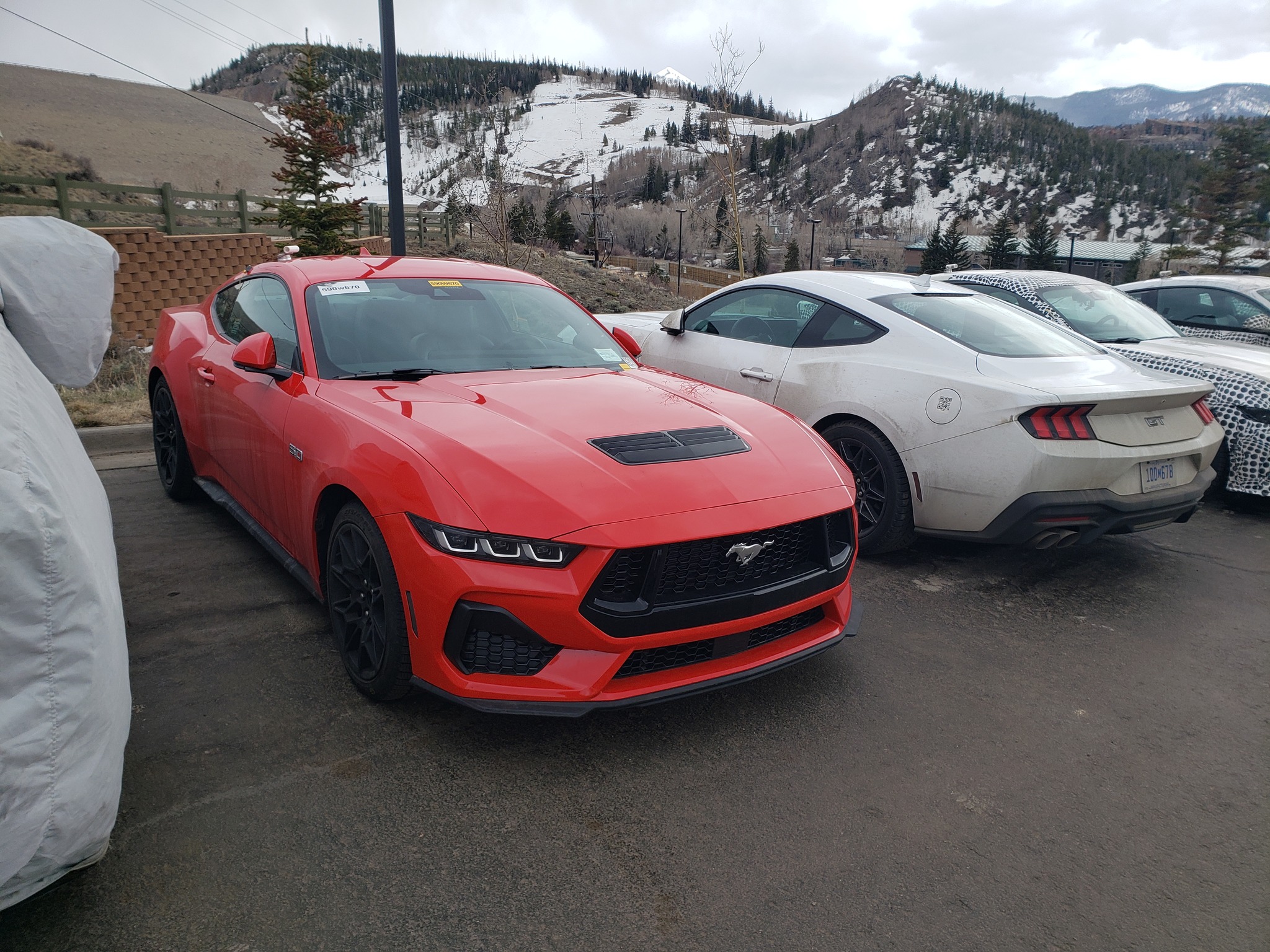 S650 Mustang S650 Mustang global-market prototypes testing in Colorado S650 Camo 3
