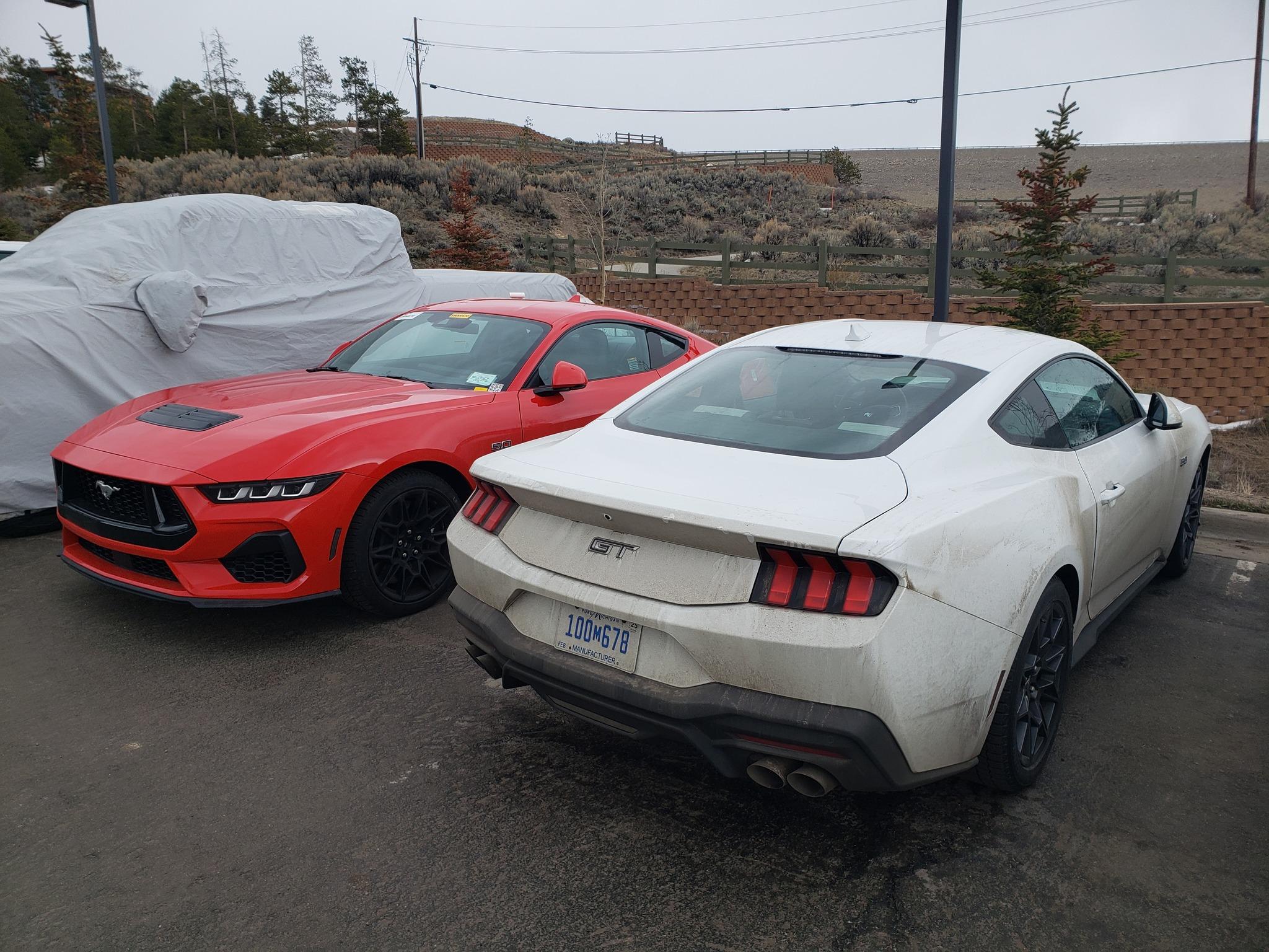 S650 Mustang S650 Mustang global-market prototypes testing in Colorado S650 Camo 5