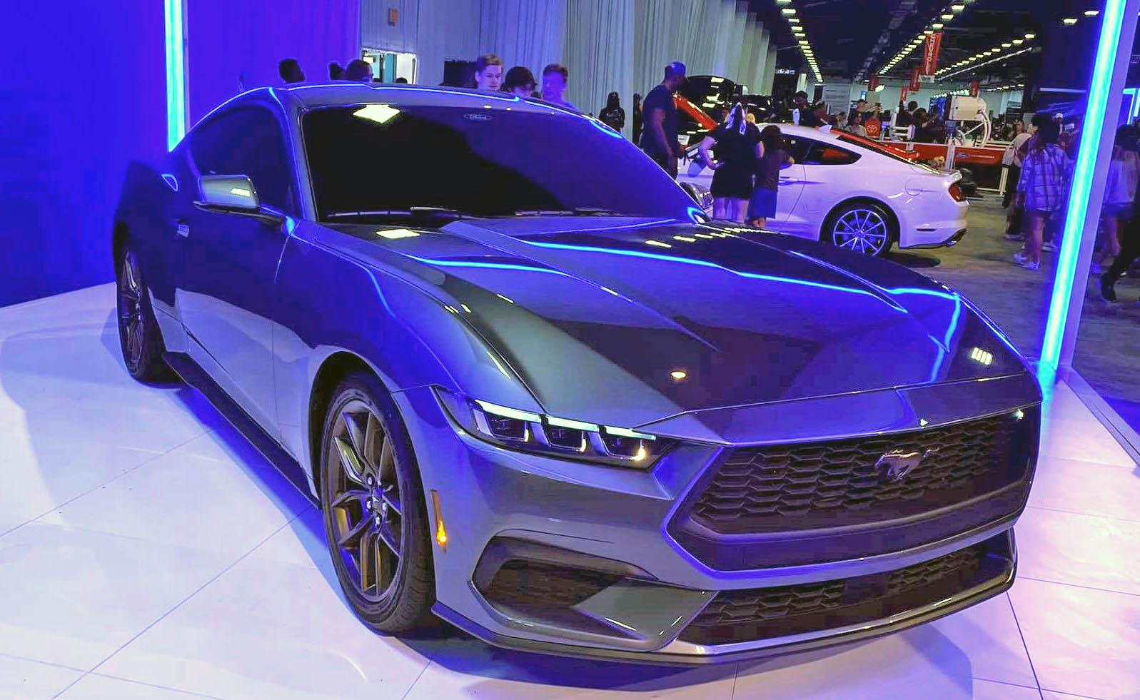 S650 Mustang Couple of new EcoBoost S650 Mustang photos [from Texas State Fair] S650 EB 1