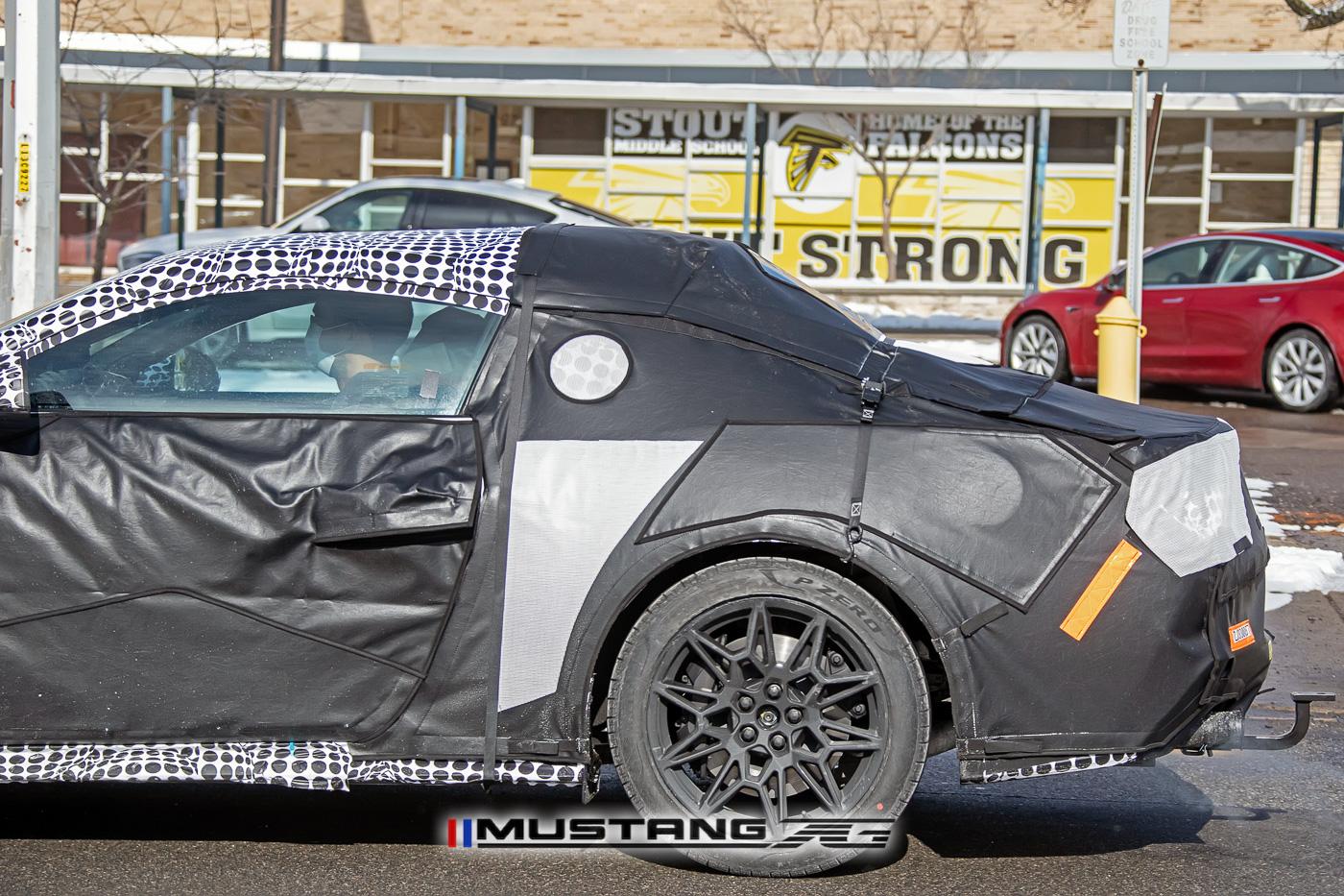 S650 Mustang Spied: New Mustang Prototype w/ Mach 1-Style Wheels, Upgraded Dual Caliper Rear Brakes 📸 s650-mustang-new-mach1-prototype-spied-4