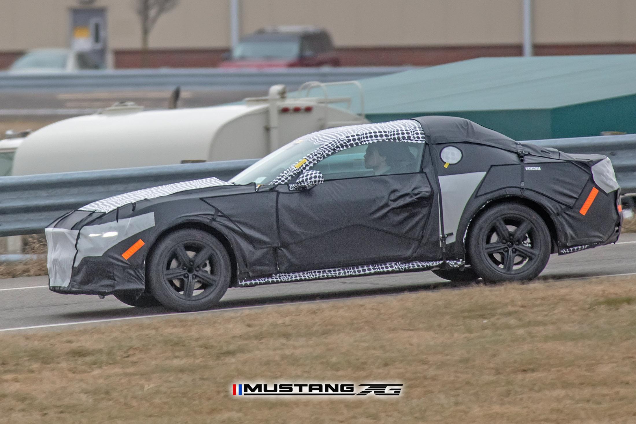 S650 Mustang First Look: S650 Mustang Prototype Spied With Production Body! 📸 S650 Mustang Prototype Mule Spied 15
