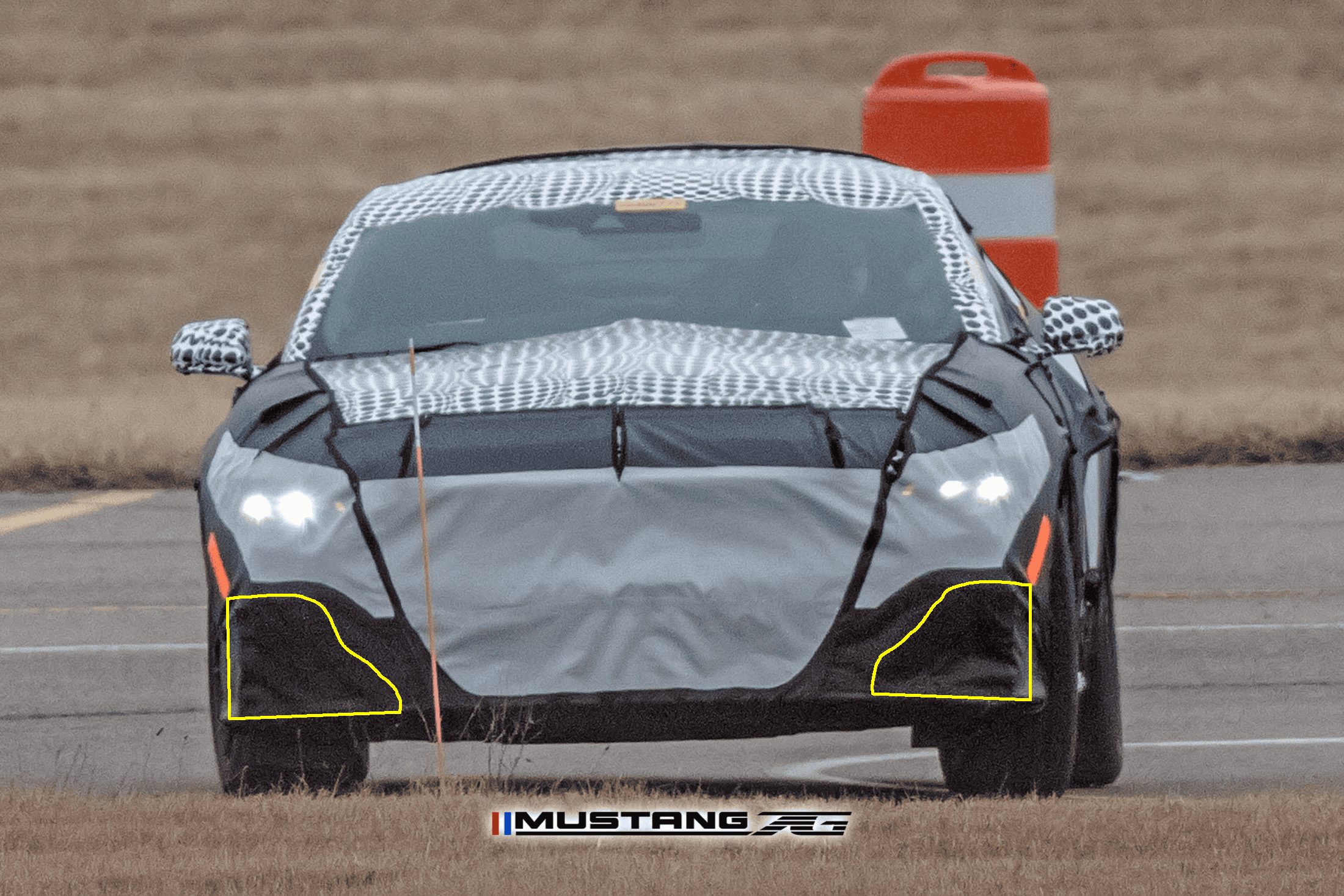 S650 Mustang 2024 Mustang EcoBoost (S650) First Sighting! S650 Mustang Prototype Mule Spied 2