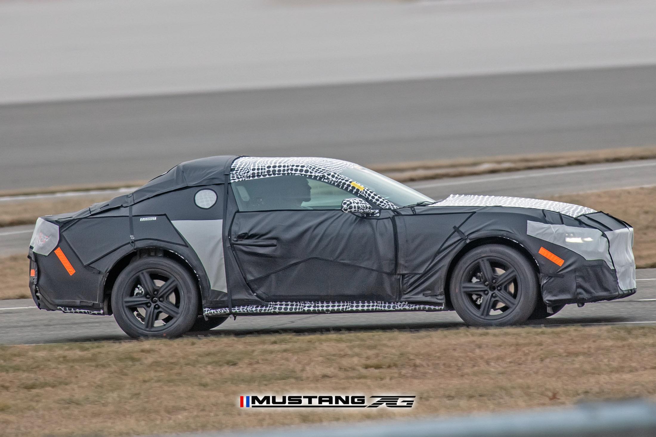 S650 Mustang First Look: S650 Mustang Prototype Spied With Production Body! 📸 S650 Mustang Prototype Mule Spied 21