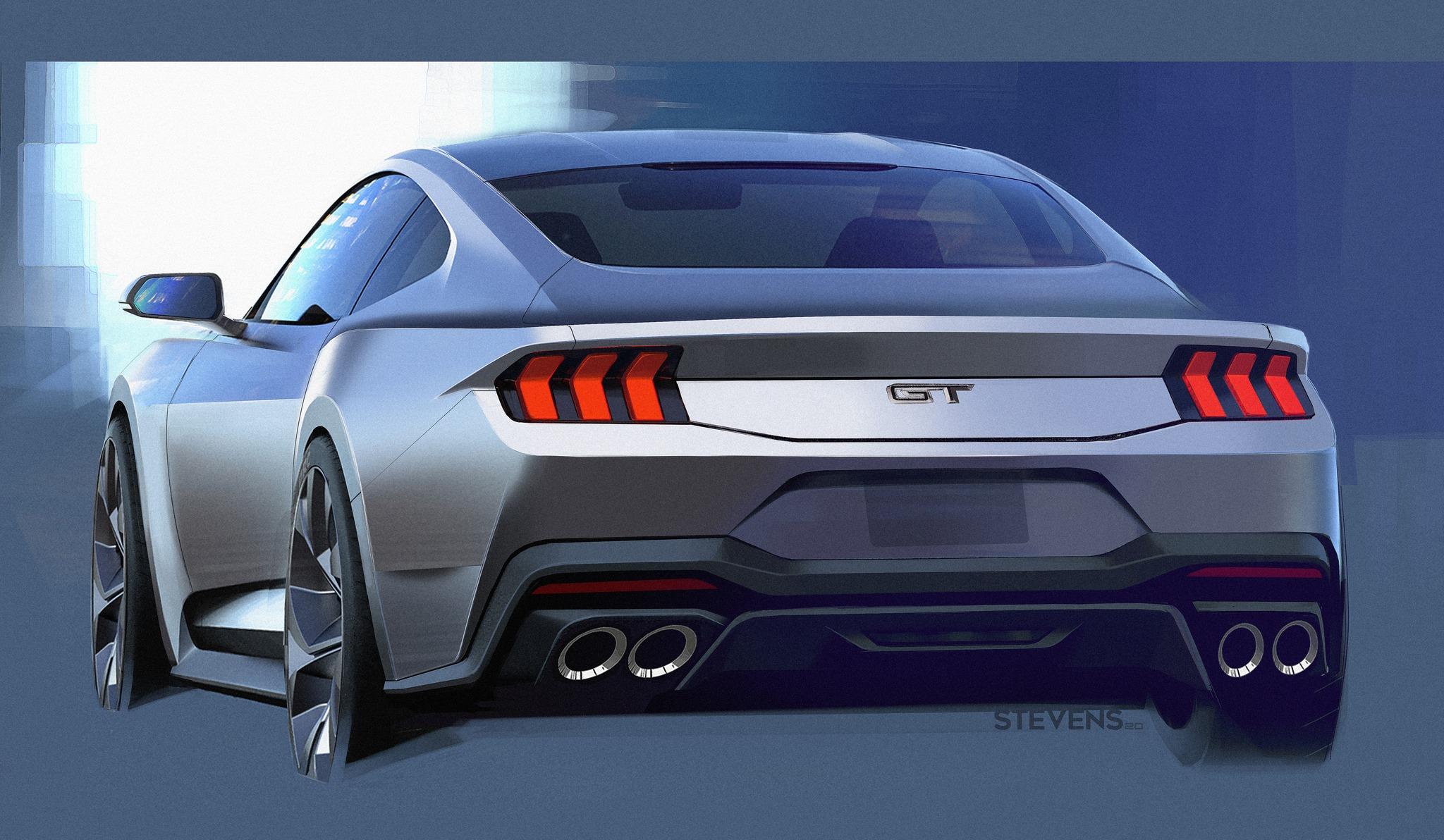 S650 Mustang Chris Stevens design sketches S650 sketch 7