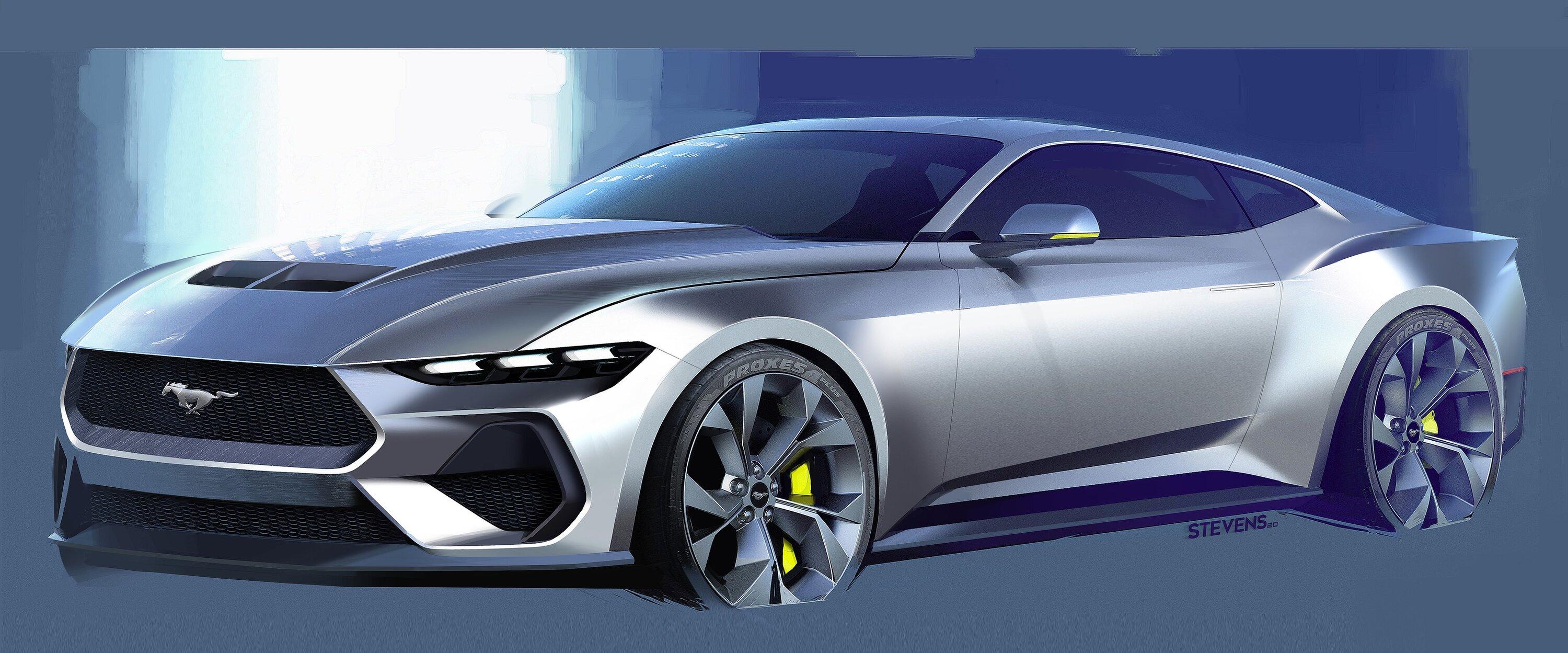 S650 Mustang Chris Stevens design sketches S650 sketch 8