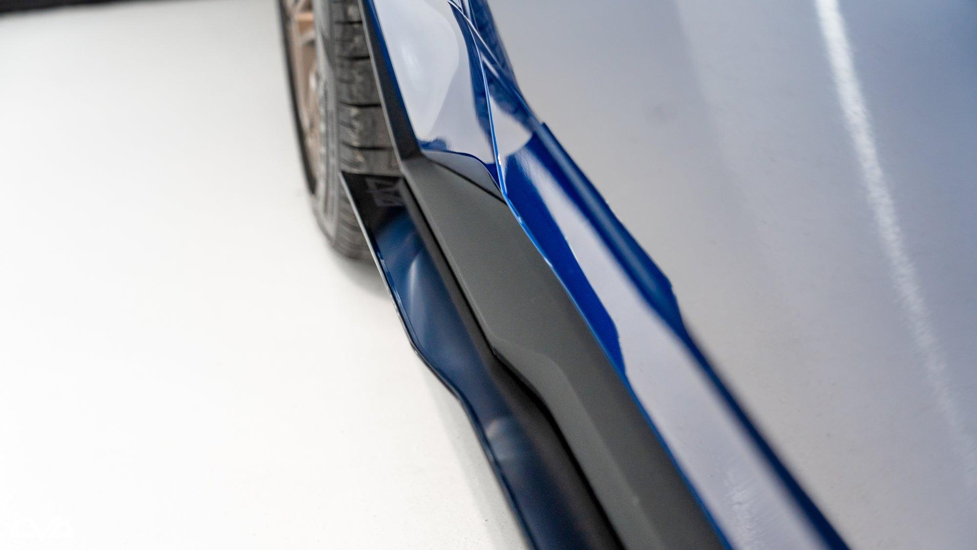 S650 Mustang LiquiVinyl Splitters, Side Skirts, and MORE! - Now Available S650MustangSideSkirts-LVAPrelim