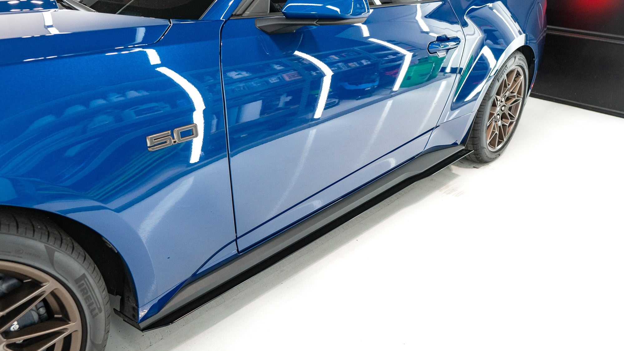 S650 Mustang LiquiVinyl Splitters, Side Skirts, and MORE! - Now Available S650MustangSideSkirts-LVAPrelimM