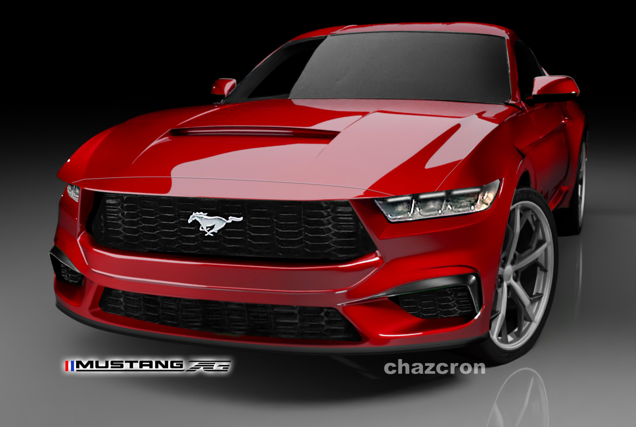 S650 Mustang chazcron weighs in... 7th gen 2023 Mustang S650 3D model & renderings in several colors! s655_rd_starter-