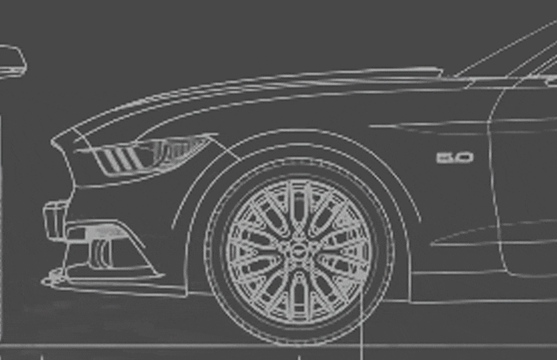 S650 Mustang chazcron weighs in... 7th gen 2023 Mustang S650 3D model & renderings in several colors! Sangside