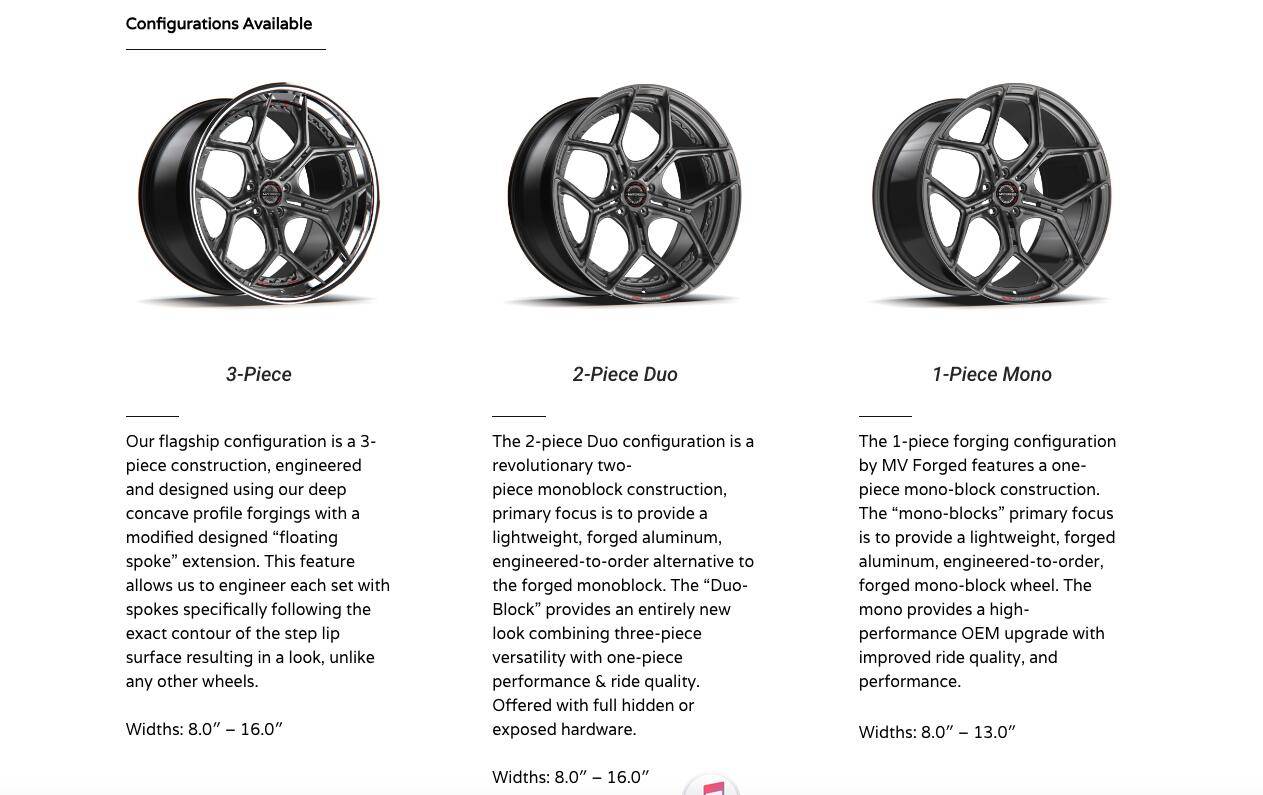 S650 Mustang MV Forged Spoke-Lite® collection Monoblock, 2-Piece, 3-Piece Wheels - VIBE Motorsports Screen Shot 2025-05-29 at 2.41.34 PM