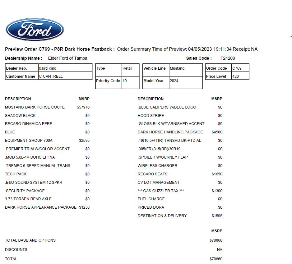 S650 Mustang 2024+ Mustang S650 Orders Tracking List & Stats [Enter Yours!] Screenshot 2023-04-07 121317