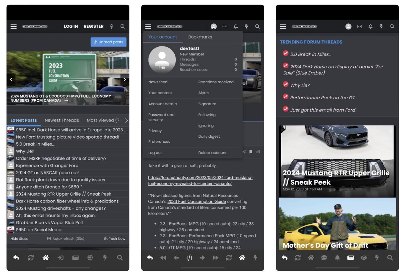 S650 Mustang 📲 Introducing the Mustang7G App! Screenshot 2023-05-30 at 8.09.03 AM