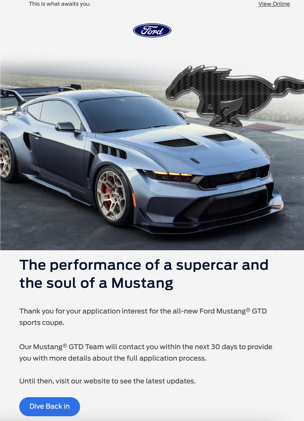 S650 Mustang Official: 2025 Mustang GTD Revealed! 800+ HP 5.2L V8, Pushrod Suspension, $300K MSRP Screenshot 2023-08-22 at 10.46.50 AM