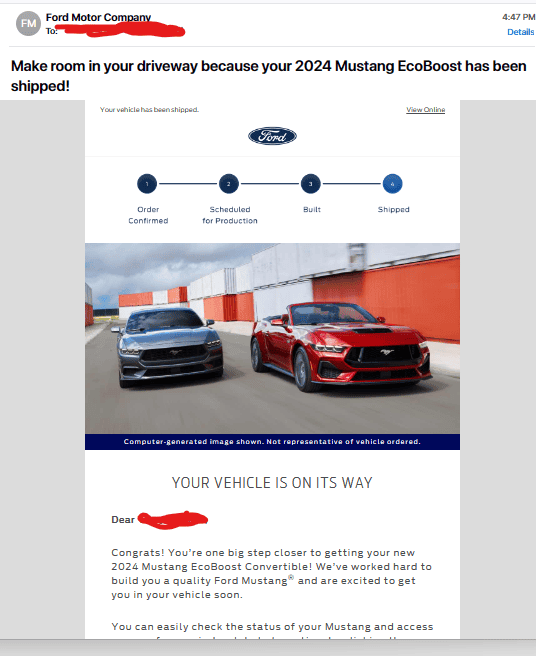 S650 Mustang BUILT & SHIPPED !! Tracker update 2023: What's your status? Screenshot 2023-08-24 183443